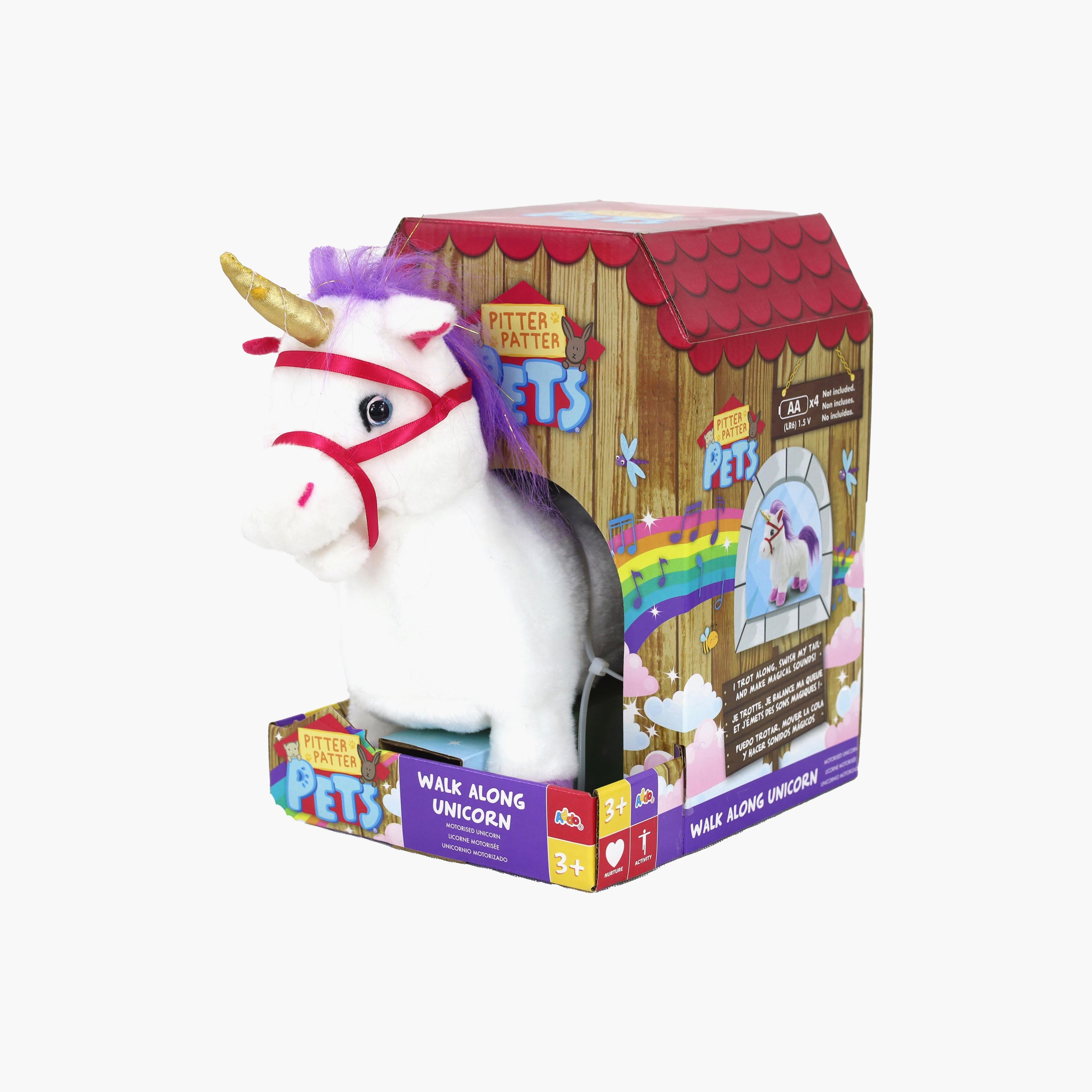 Addo Pitter Patter Pets Walk Along Unicorns - Version 2-toys-plushsofttoys-animals-image-3