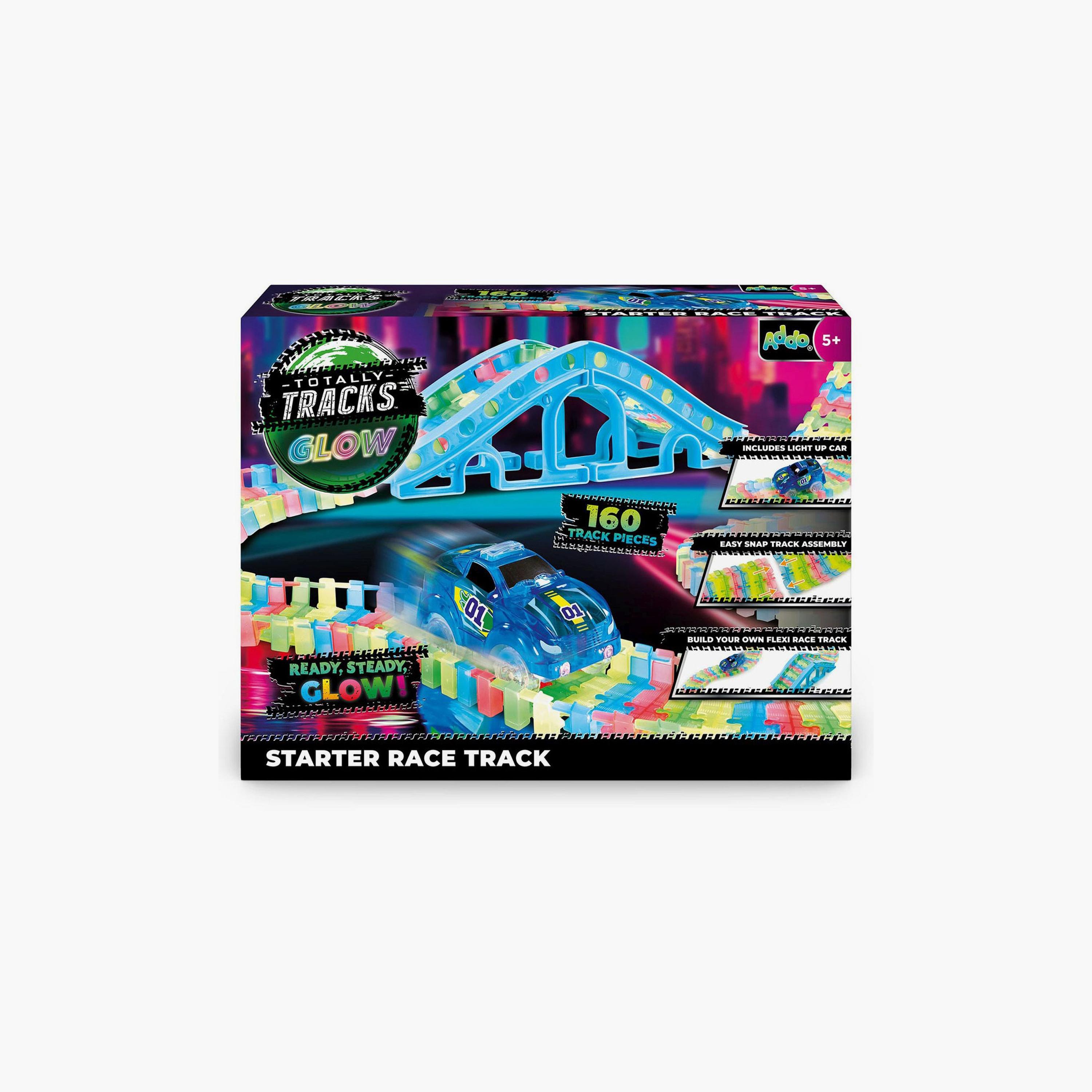 Addo 160-Piece Totally Tracks Battery Operated Glow Starter Race Track-toys-playvehicles-racetracks-image-2