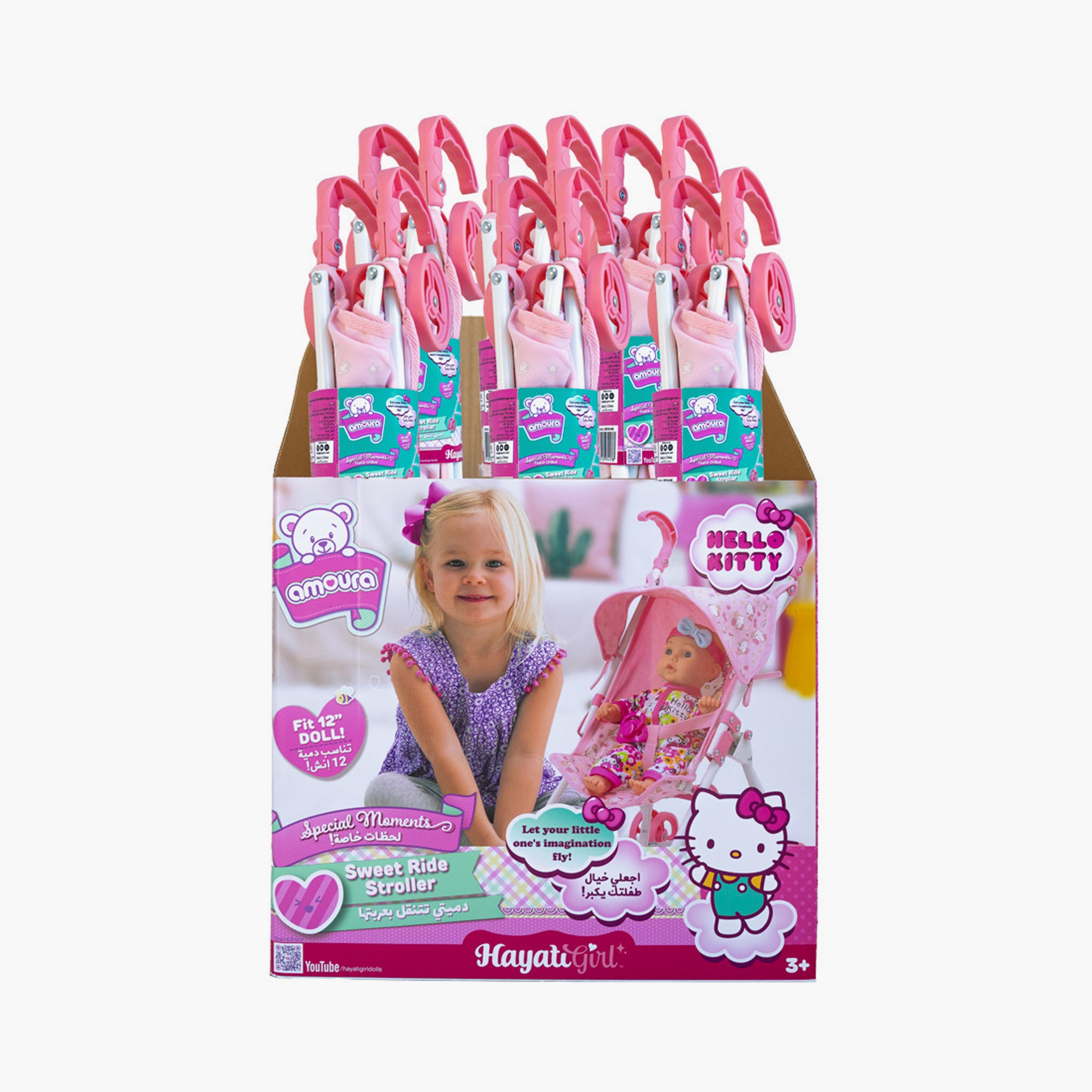 Hello Kitty Amoura Doll Stroller-toys-babyandtoddlertoys-strollertoys-image-3