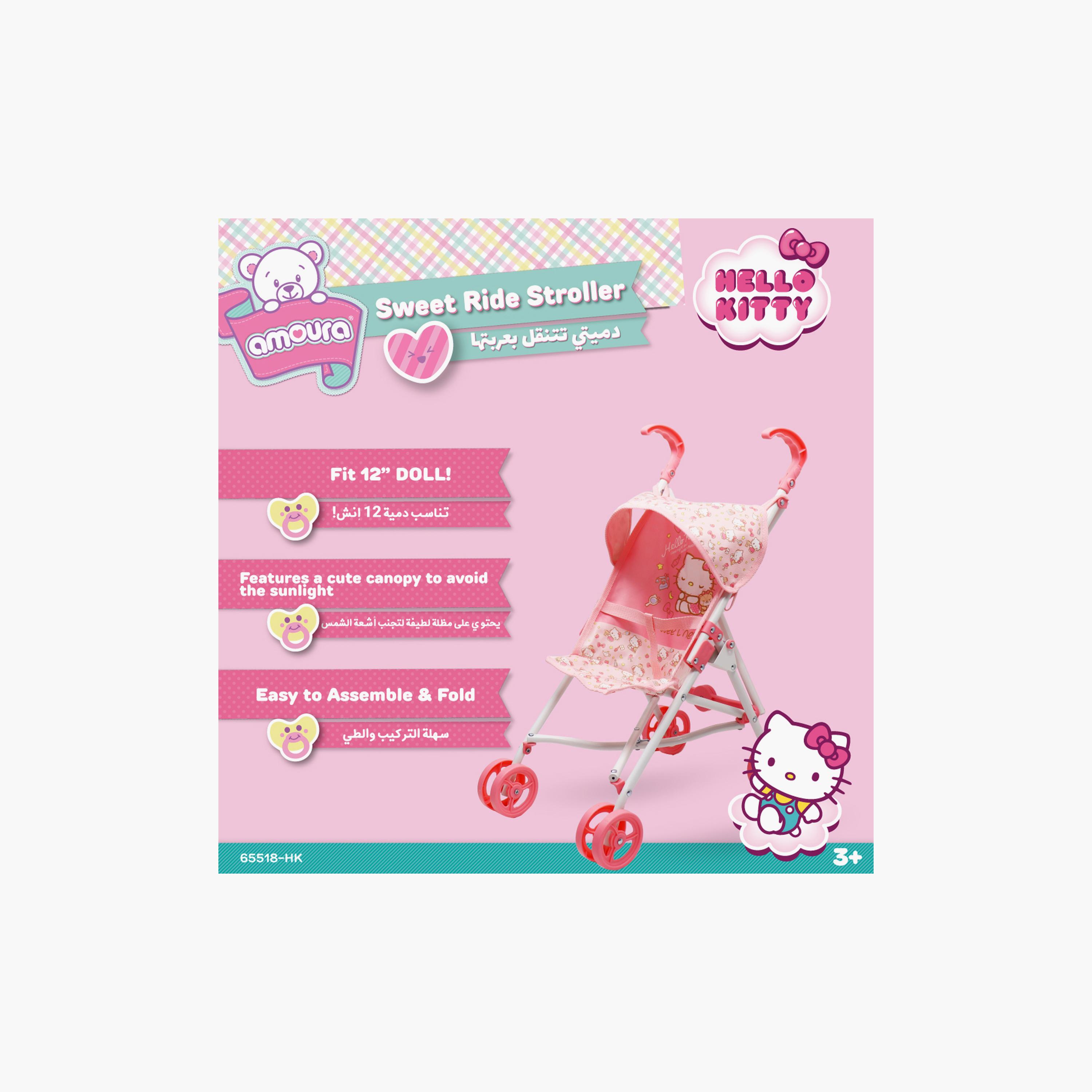 Hello Kitty Amoura Doll Stroller-toys-babyandtoddlertoys-strollertoys-image-4