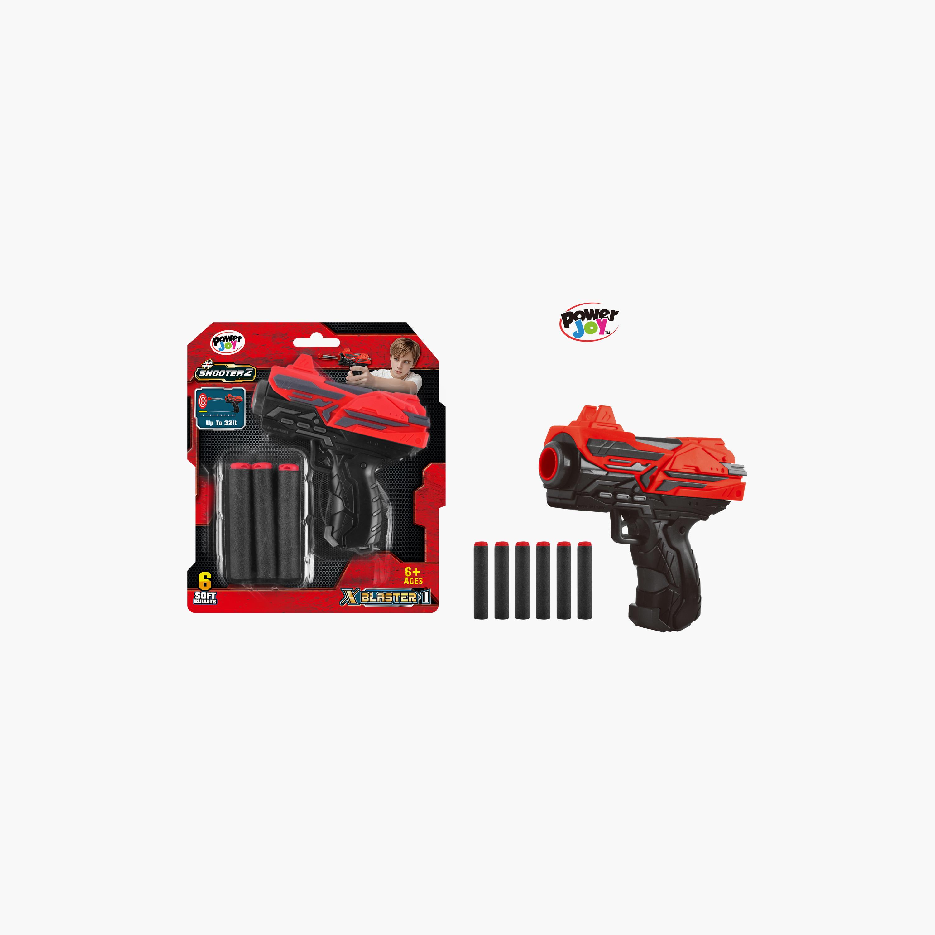 Power Joy Shooterz X Blaster 1 with 6 Foam Bullets-toys-outdoor-gunsandfoamblasters-image-2