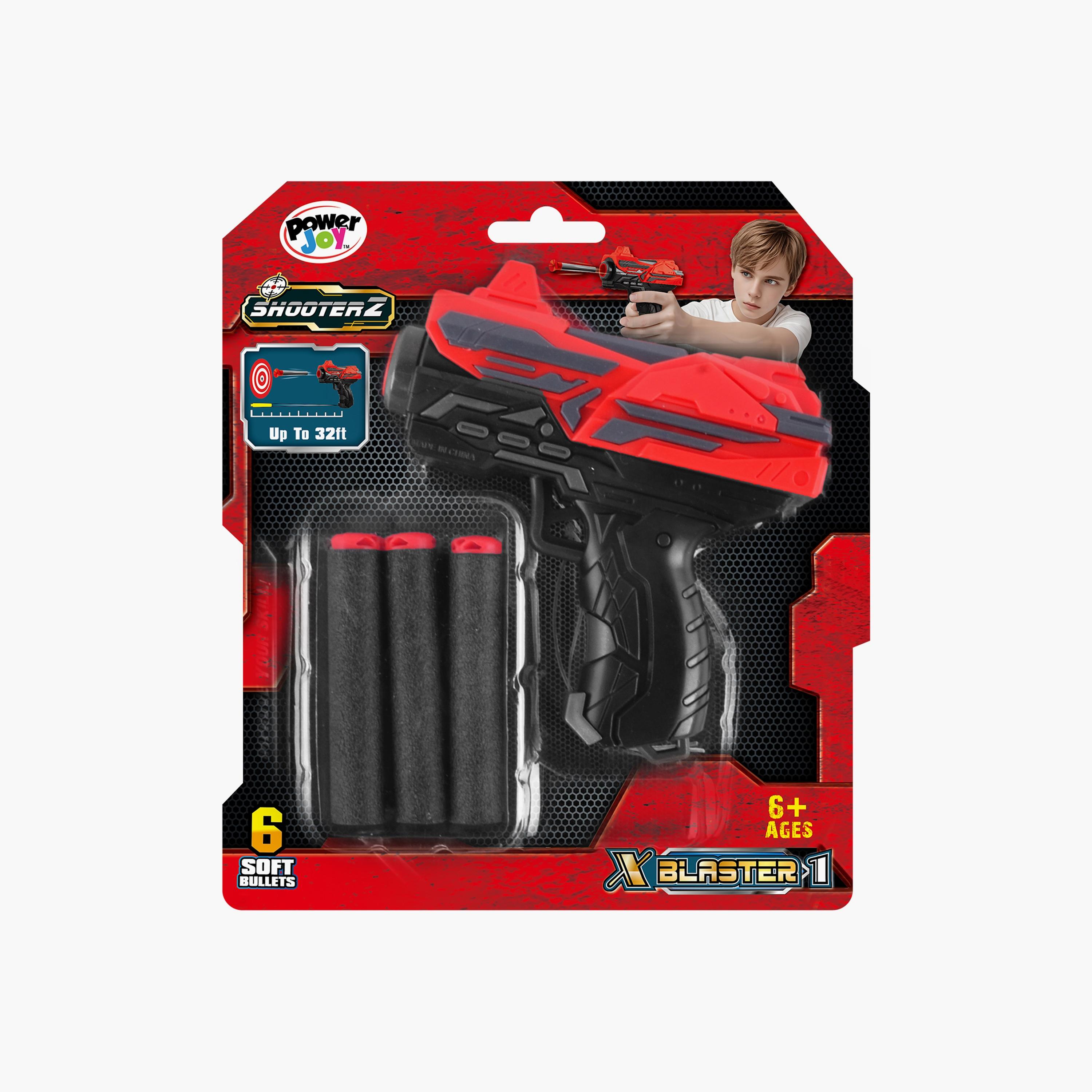 Power Joy Shooterz X Blaster 1 with 6 Foam Bullets-toys-outdoor-gunsandfoamblasters-image-3
