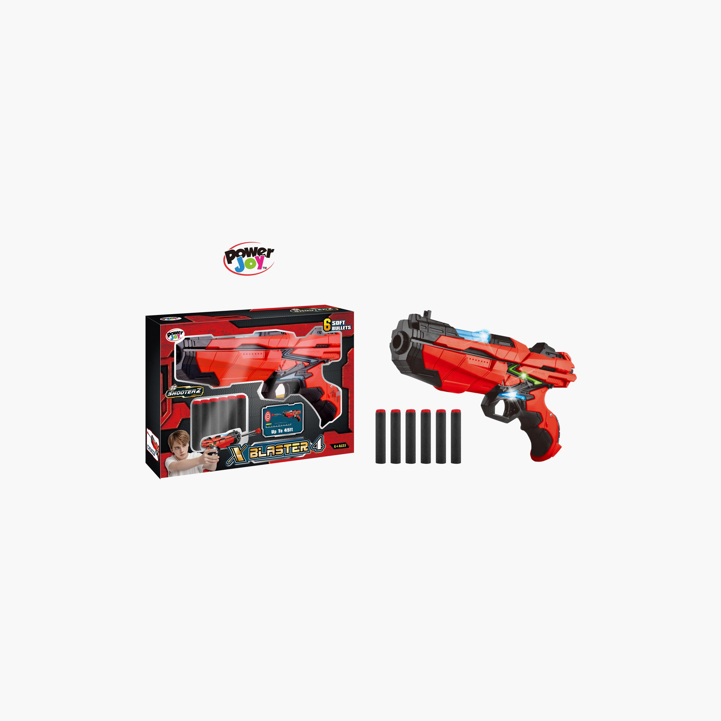 Power Joy Shooterz X Blaster 4 with 6 Foam Bullets-toys-outdoor-gunsandfoamblasters-image-2