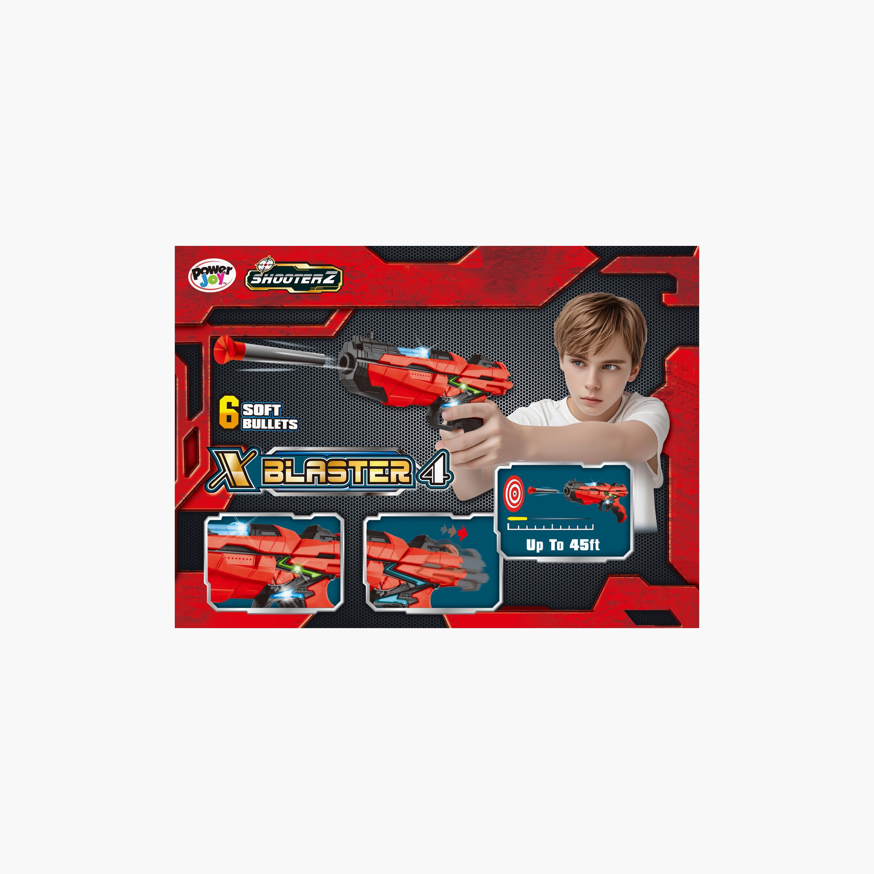 Power Joy Shooterz X Blaster 4 with 6 Foam Bullets-toys-outdoor-gunsandfoamblasters-image-3
