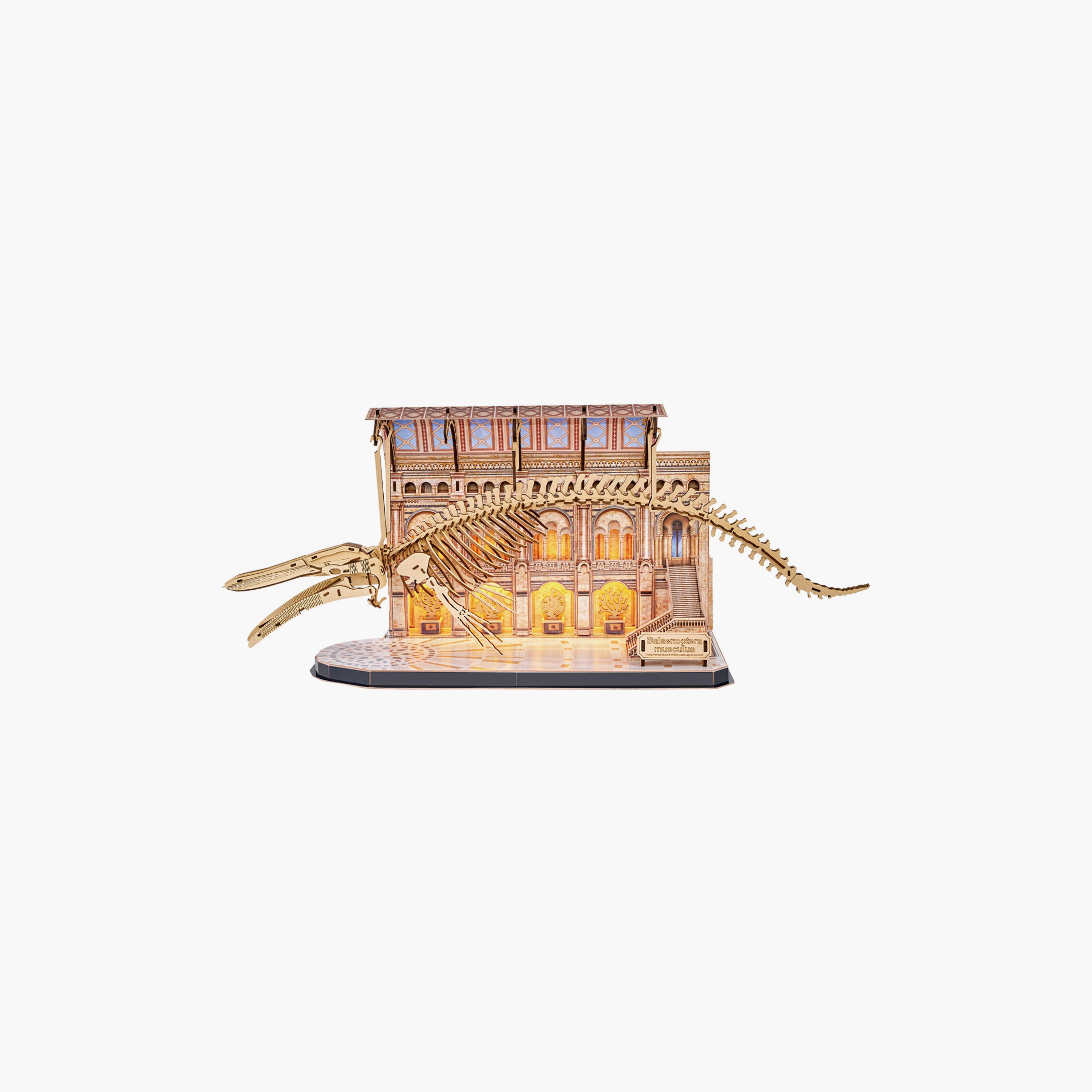 Cubicfun 222-Piece 3D Puzzle Blue Whale (Balaenoptera Musculus) Playset-toys-indoortoys-puzzles-image-1