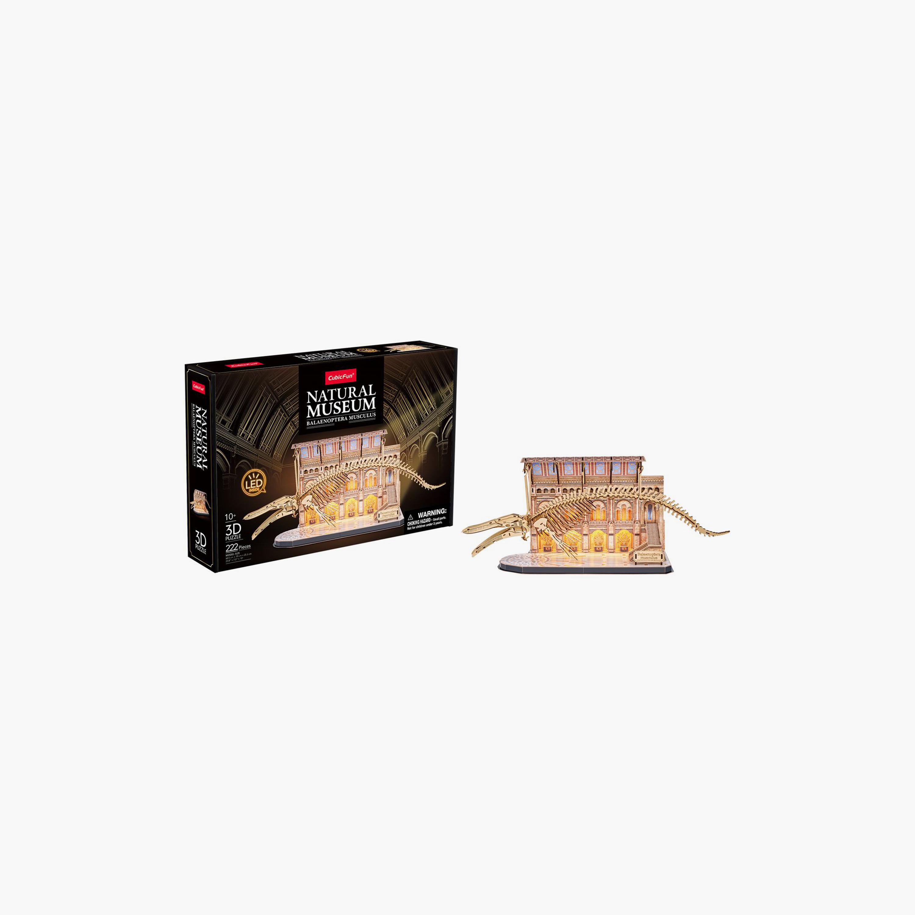 Cubicfun 222-Piece 3D Puzzle Blue Whale (Balaenoptera Musculus) Playset-toys-indoortoys-puzzles-image-4