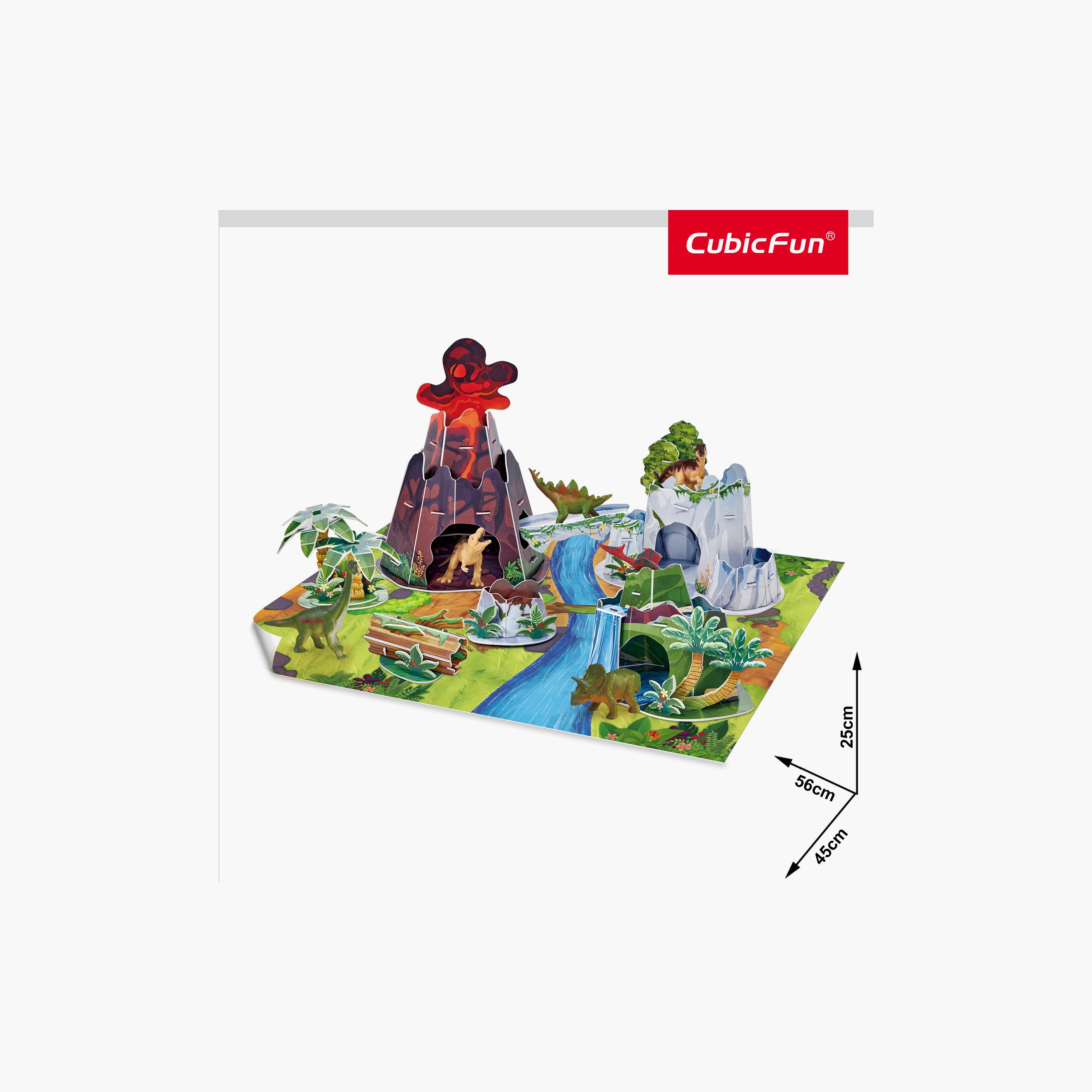 National Geographic 54-Piece 3D Puzzle Dino Mountain Playset-toys-indoortoys-puzzles-image-4