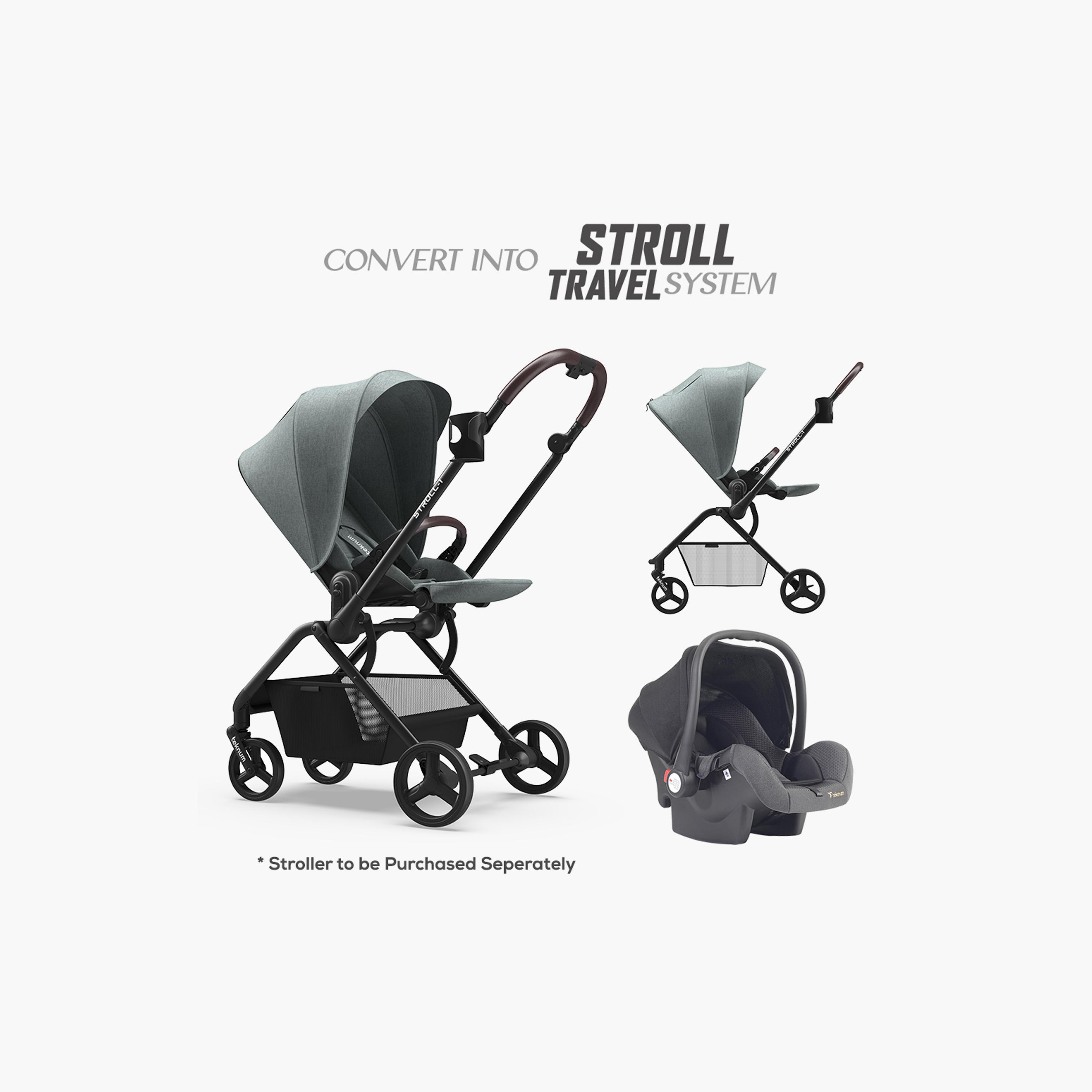 Teknum Reversible Travel Stroller - Olive Green-baby-gear-strollersandprams-travelsystems-image-4