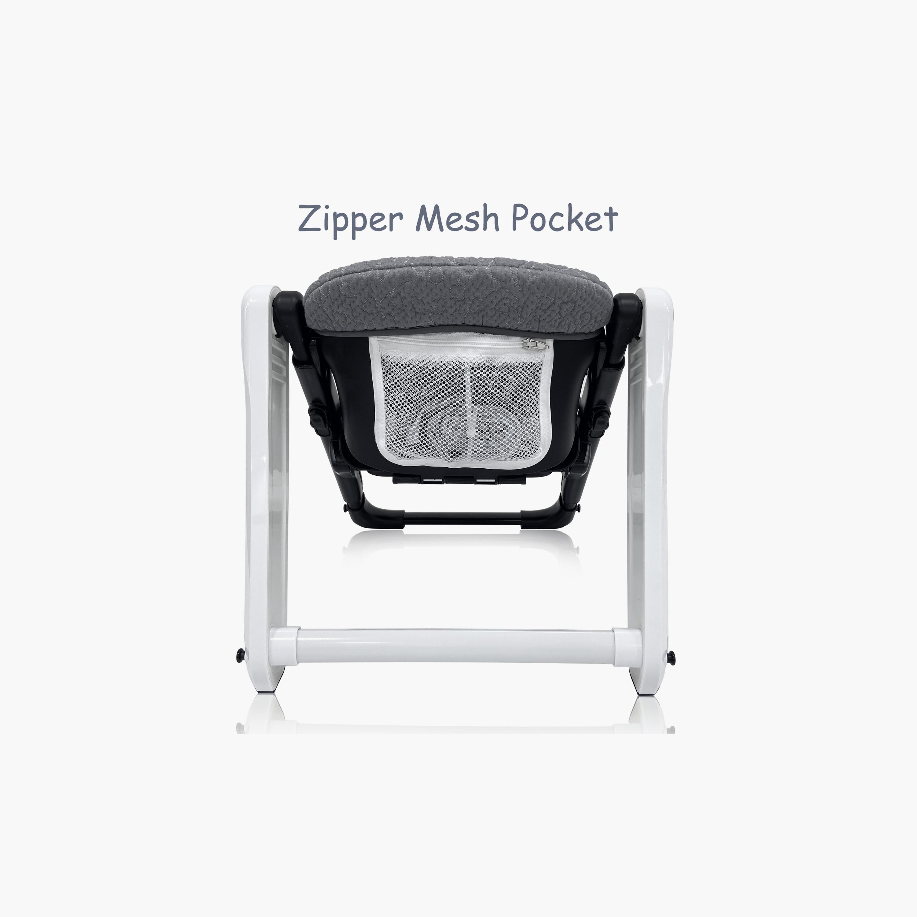 Teknum 3-in-1 Foldable Dining Booster Chair - Grey-baby-feeding-highchairsandboosters-image-2