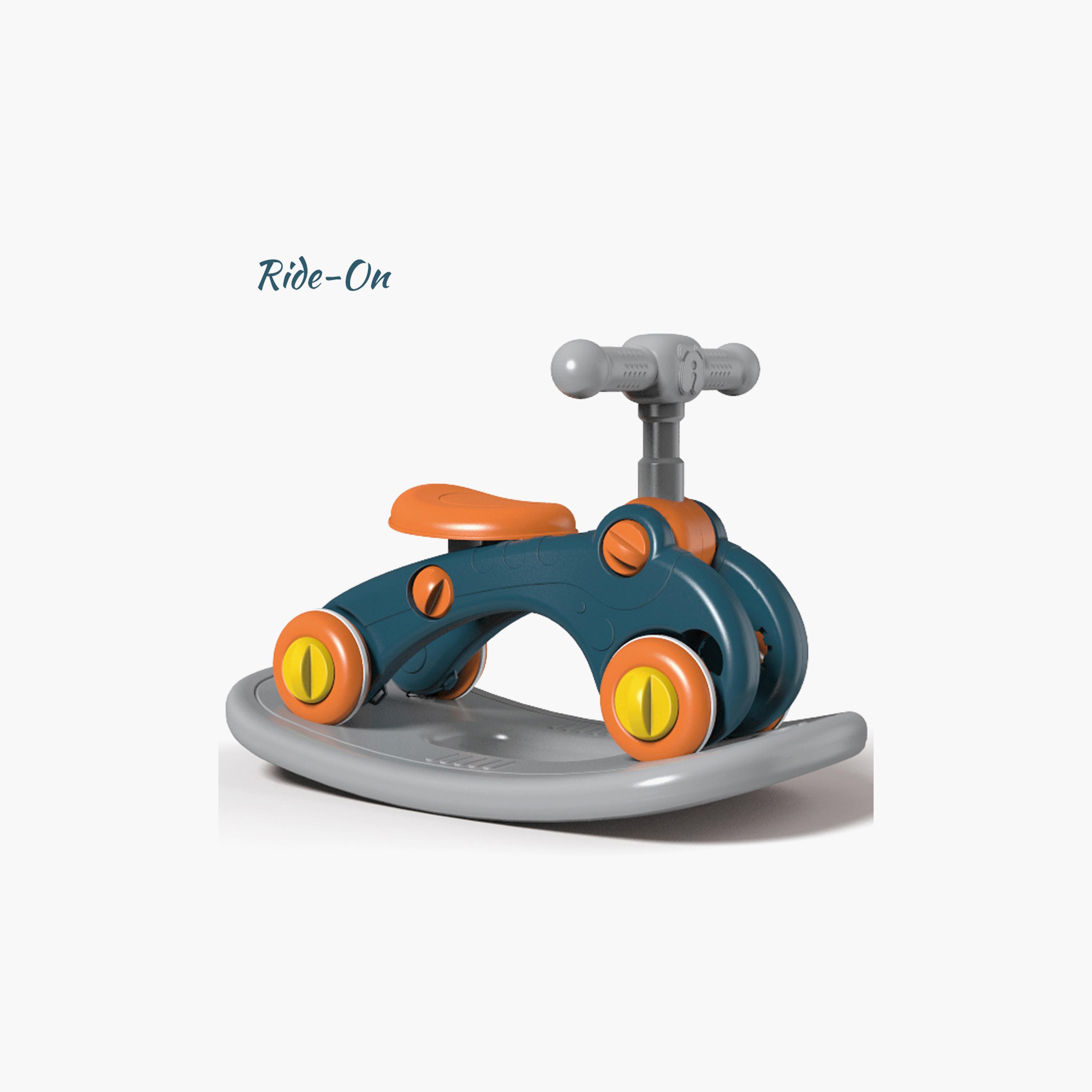 Little Story 6-in-1 Baby Walker & Activity Center - Blue-baby-infantactivity-walkers-image-7