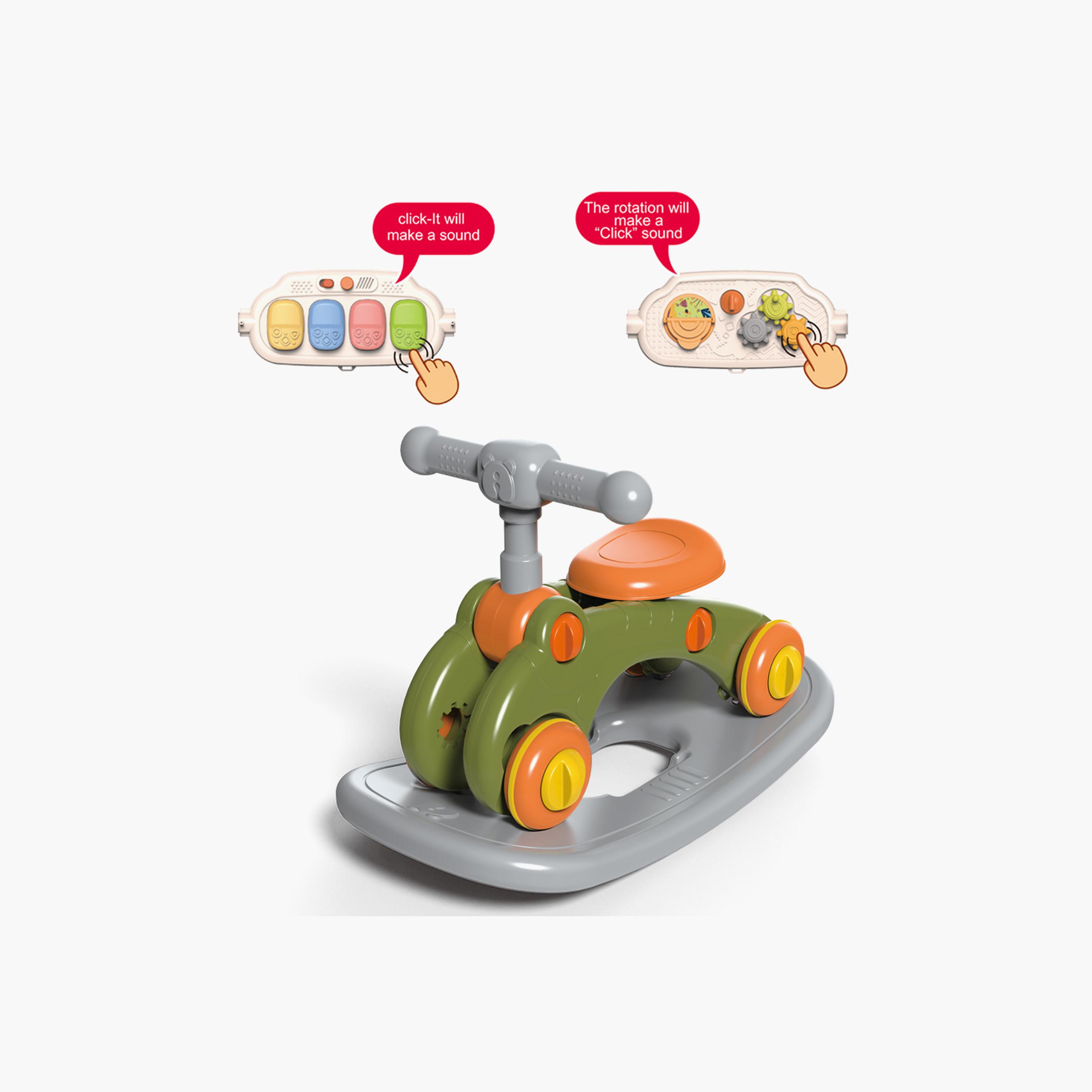 Little Story 6-in-1 Baby Walker & Activity Center - Green-baby-infantactivity-walkers-image-10