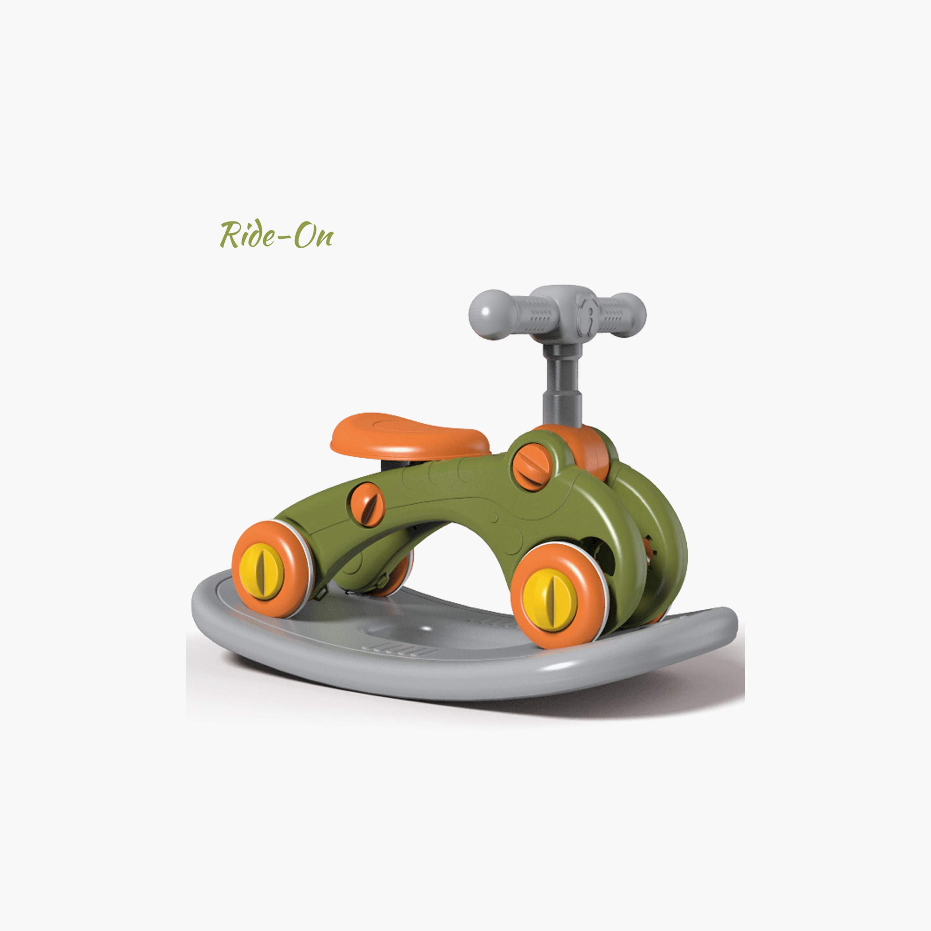 Little Story 6-in-1 Baby Walker & Activity Center - Green-baby-infantactivity-walkers-image-7