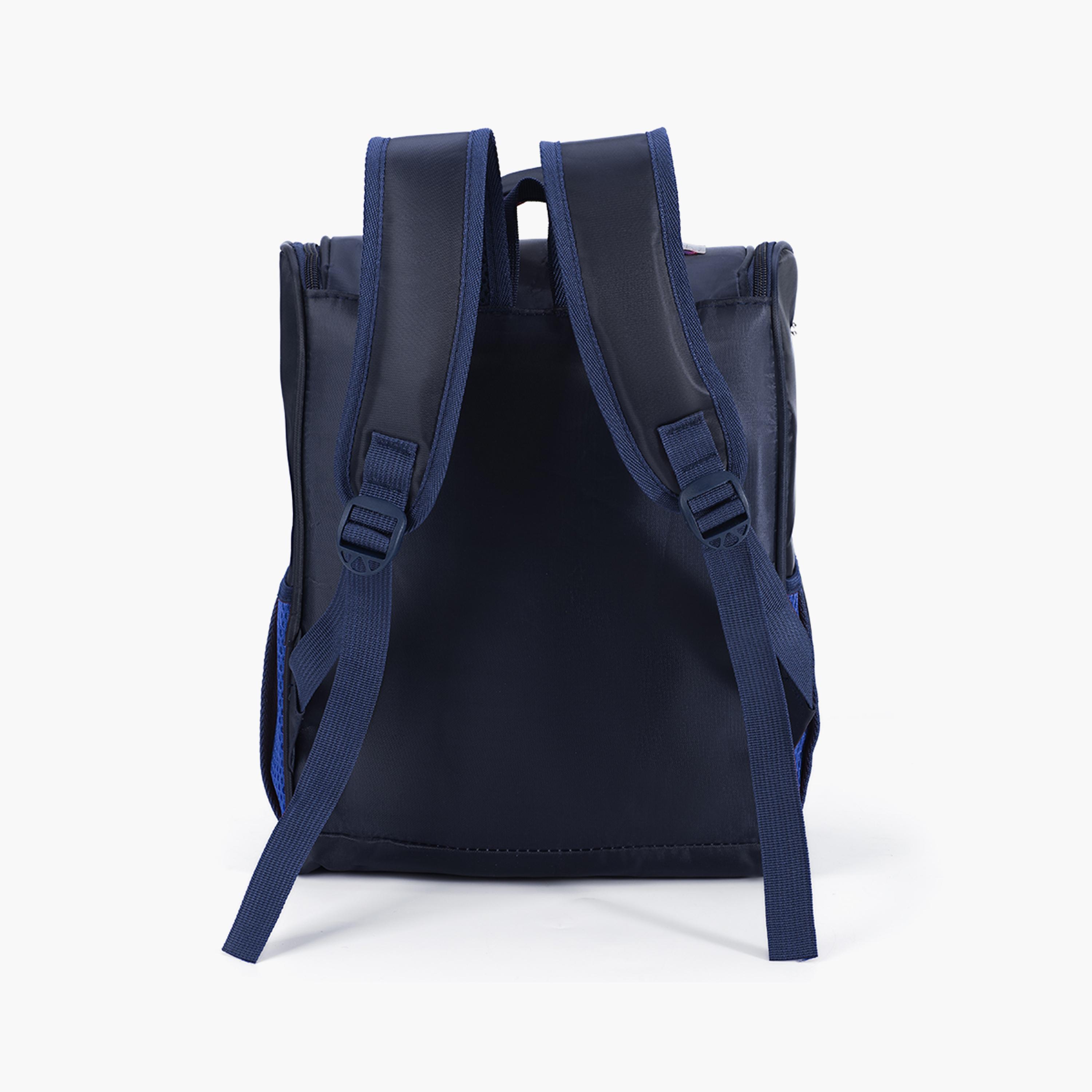 Eazy Kids Astronaut Printed School Bag with Universal Trolley - Blue-school-bagsandbackpacks-trolleybags-image-15
