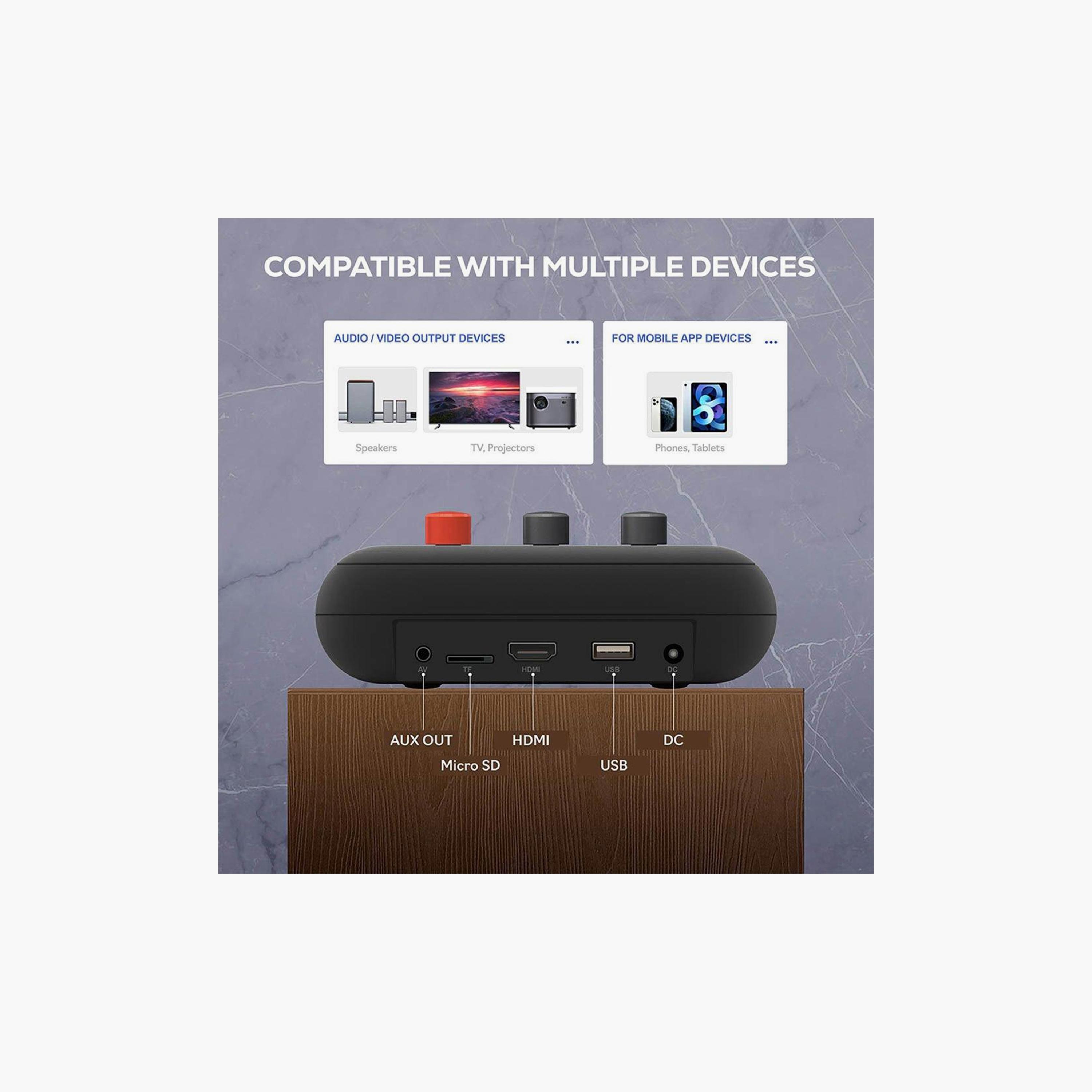 Magic Star Android Karaoke with 2 Mics | D'MAESTRO A-15-electronics-speakers-image-5