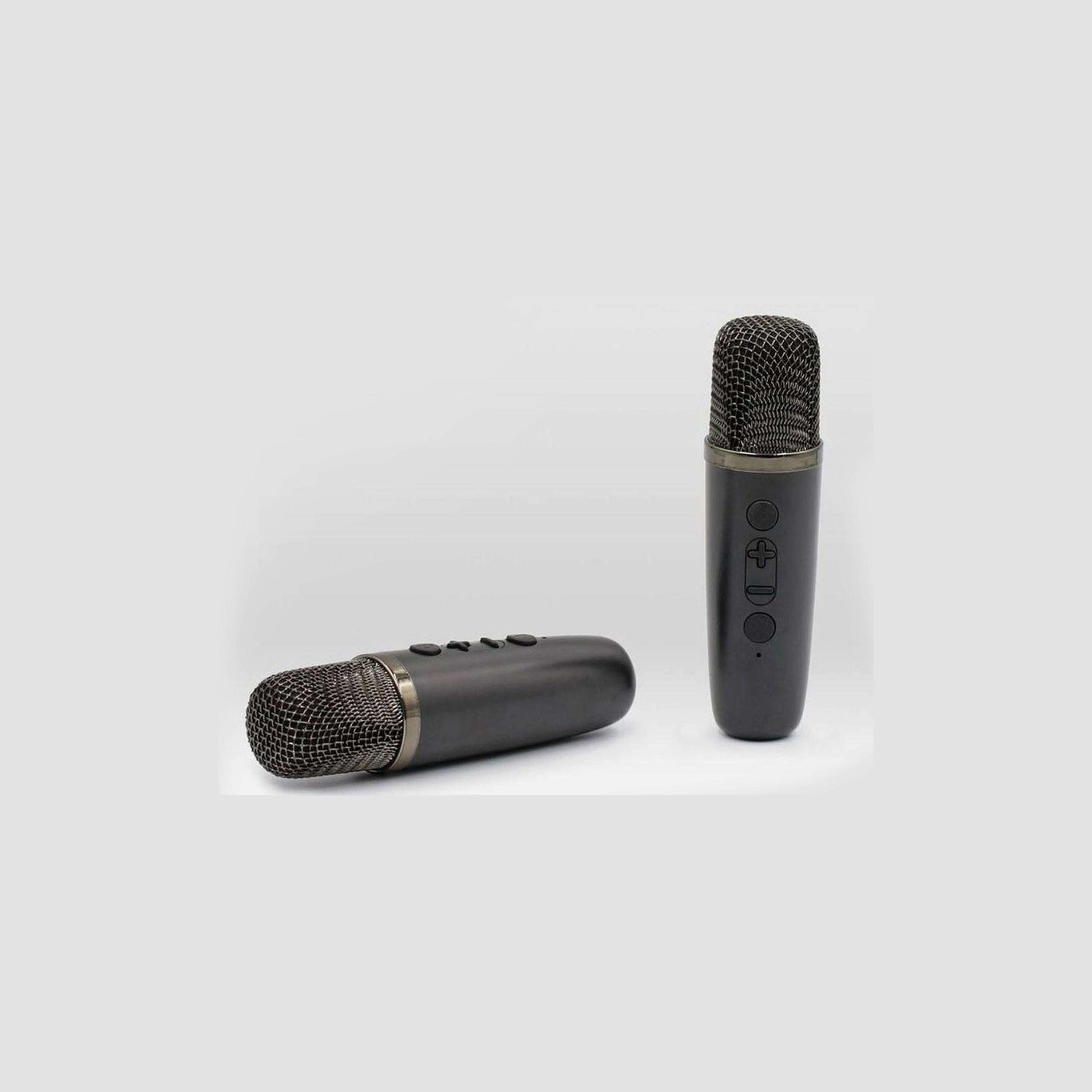 Magic Star Pulz Mini Karaoke System with 2 Microphones Black | WJ-A810-electronics-speakers-image-5