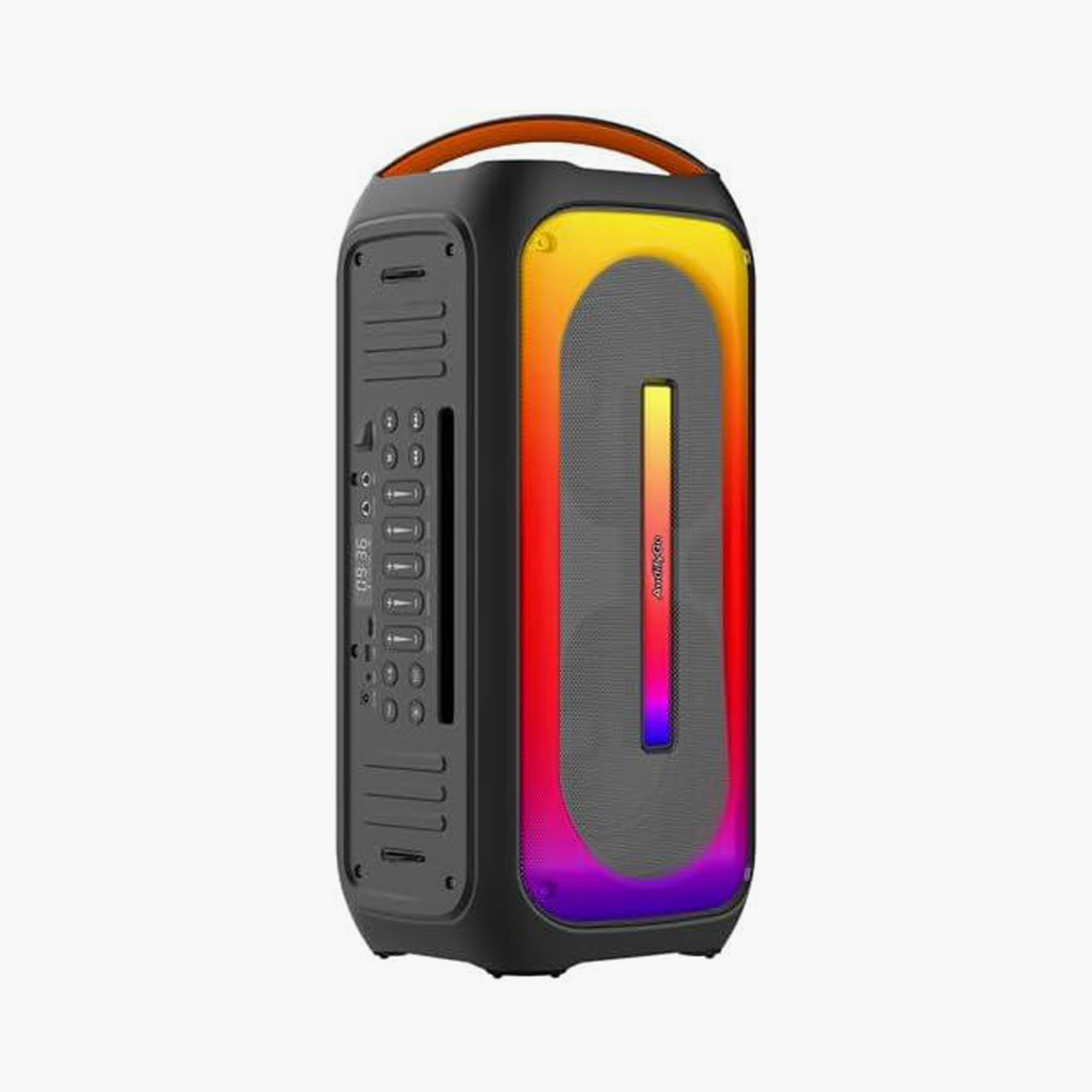 Magic Star AudifyGo Portable Karaoke 60W Speaker with 2 UHF Wireless Microphones | BB360-electronics-speakers-image-2