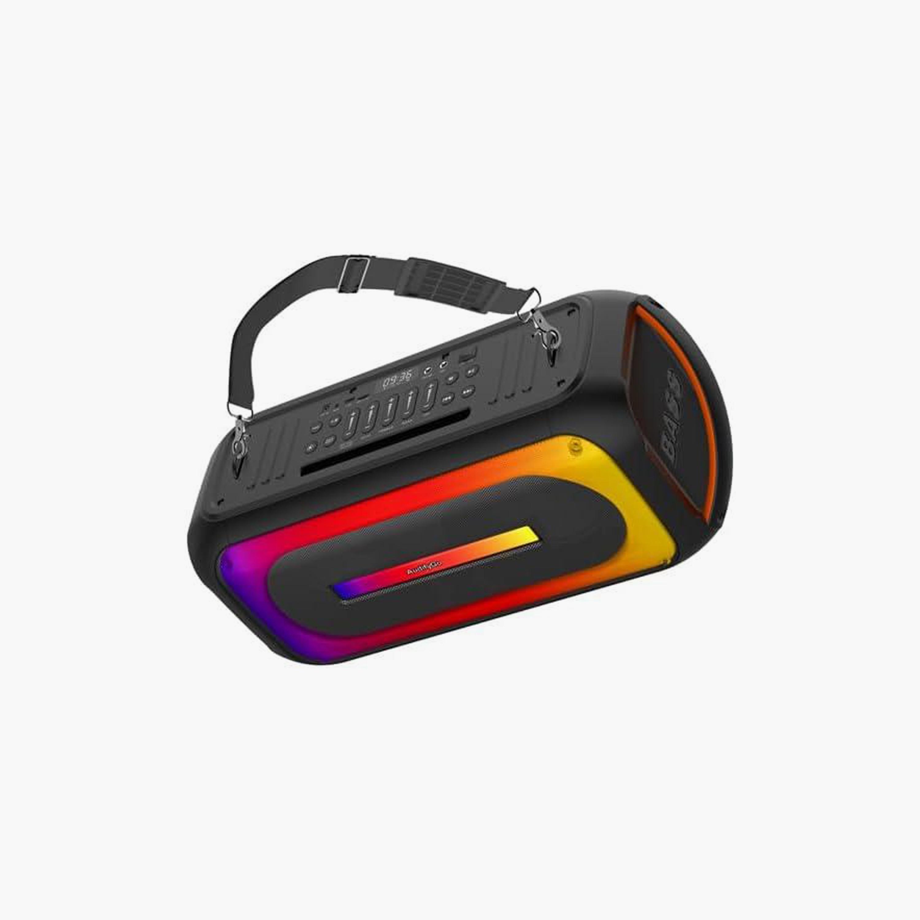 Magic Star AudifyGo Portable Karaoke 60W Speaker with 2 UHF Wireless Microphones | BB360-electronics-speakers-image-3