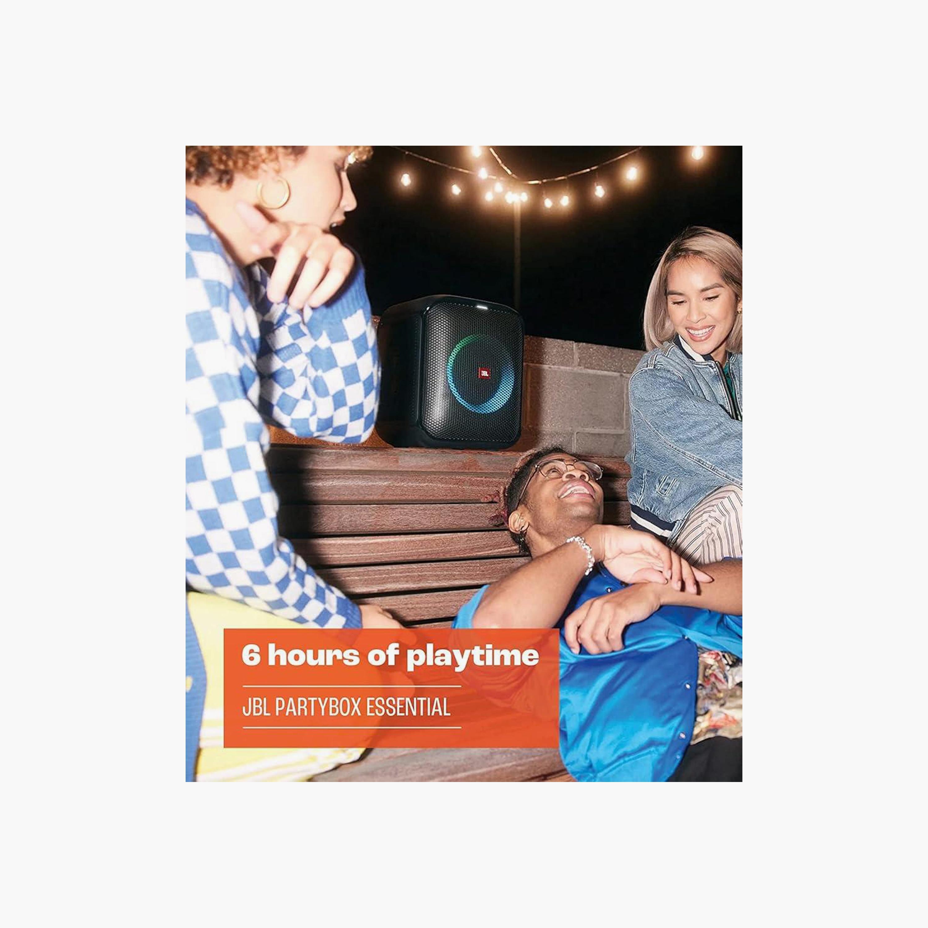 JBL Partybox Encore Essential 2 Portable Party Speaker Black | JBLPBENCOREESS2UK-electronics-speakers-image-5
