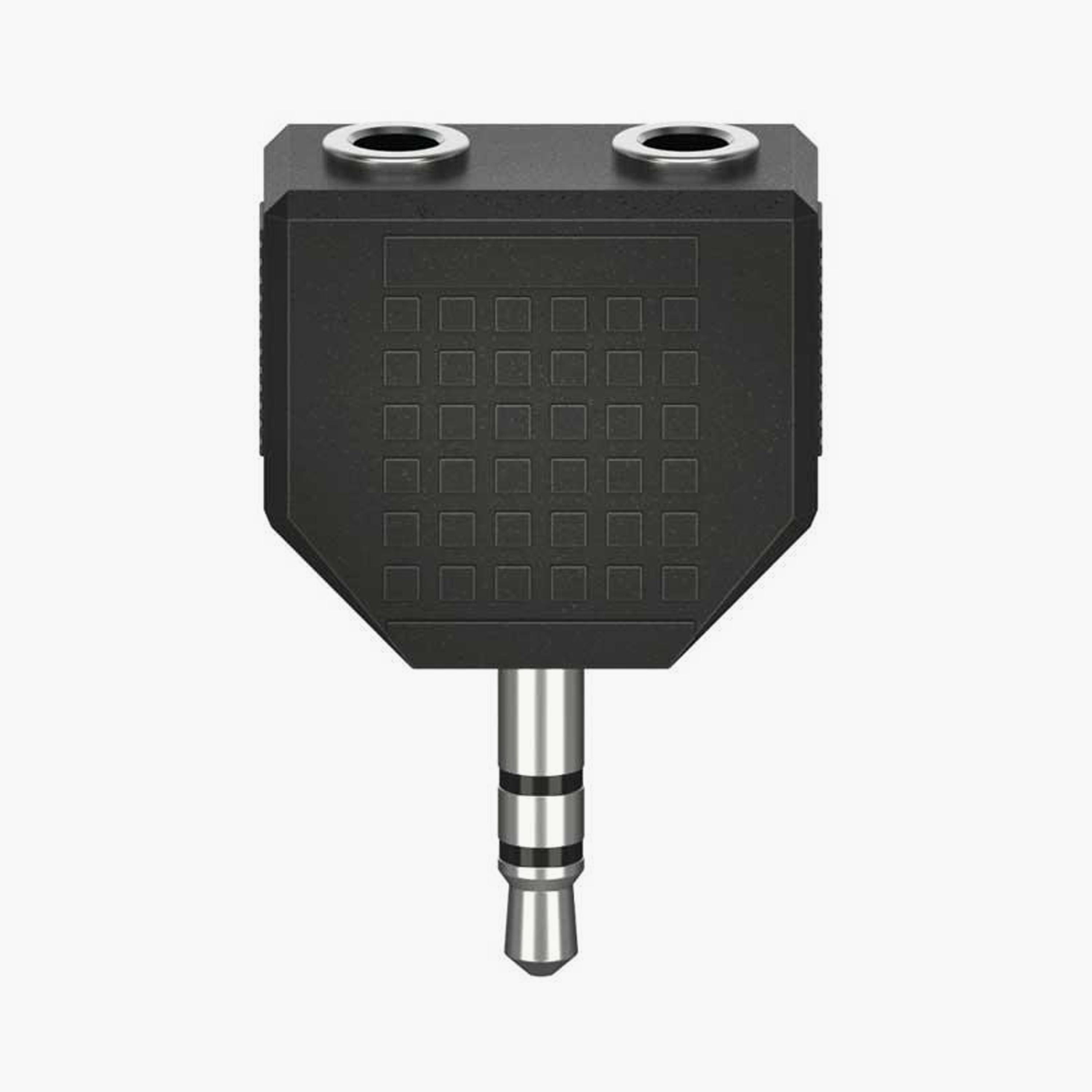 محول صوت هاما مقبس 3.5 مم - مقبسان 3.5 مم ستيريو | 205191-electronics-accessories-computeraccesories-image-1