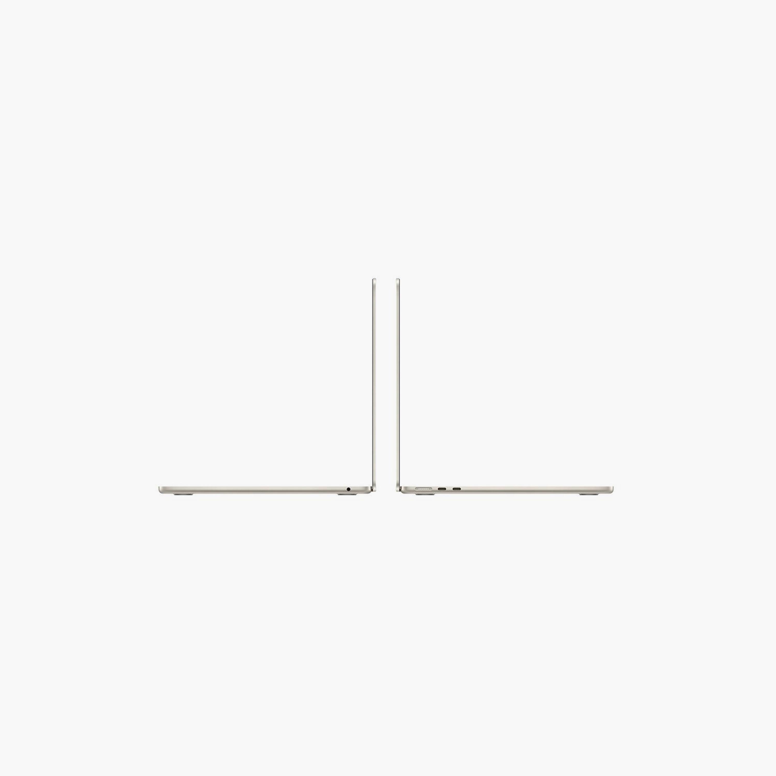 ماك بوك إير أبل 13" معالج M3 8 النواة رسومات 10 أنوية 16 جيجا SSD 512 جيجا ستارلايت اللغة ENG-electronics-laptops-image-2