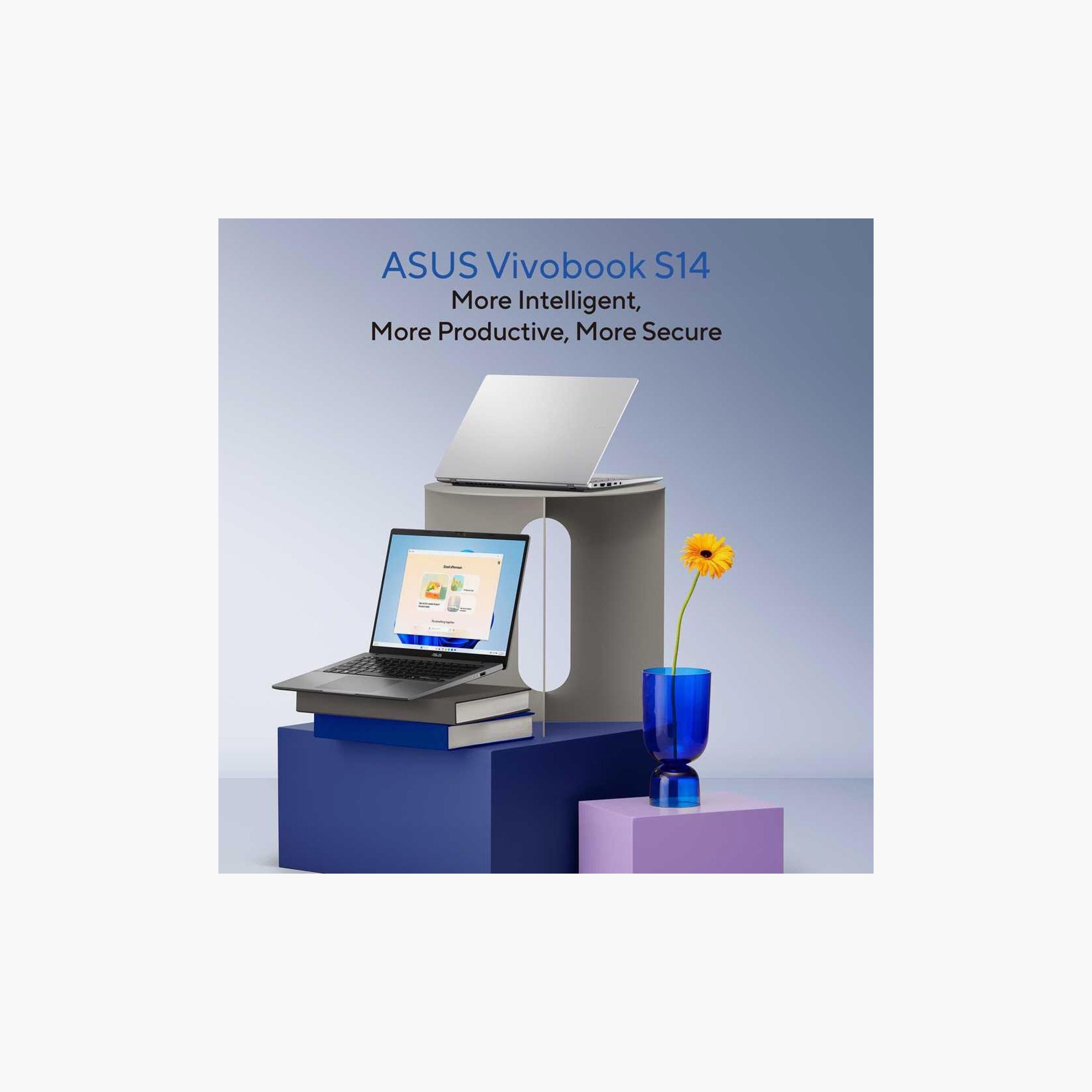 Asus Vivobook S14 (2025) Laptop, Snapdragon X X126-100/14" WQXGA/1TB SSD/16GB RAM/Adreno GPU/Win 11-electronics-laptops-image-2