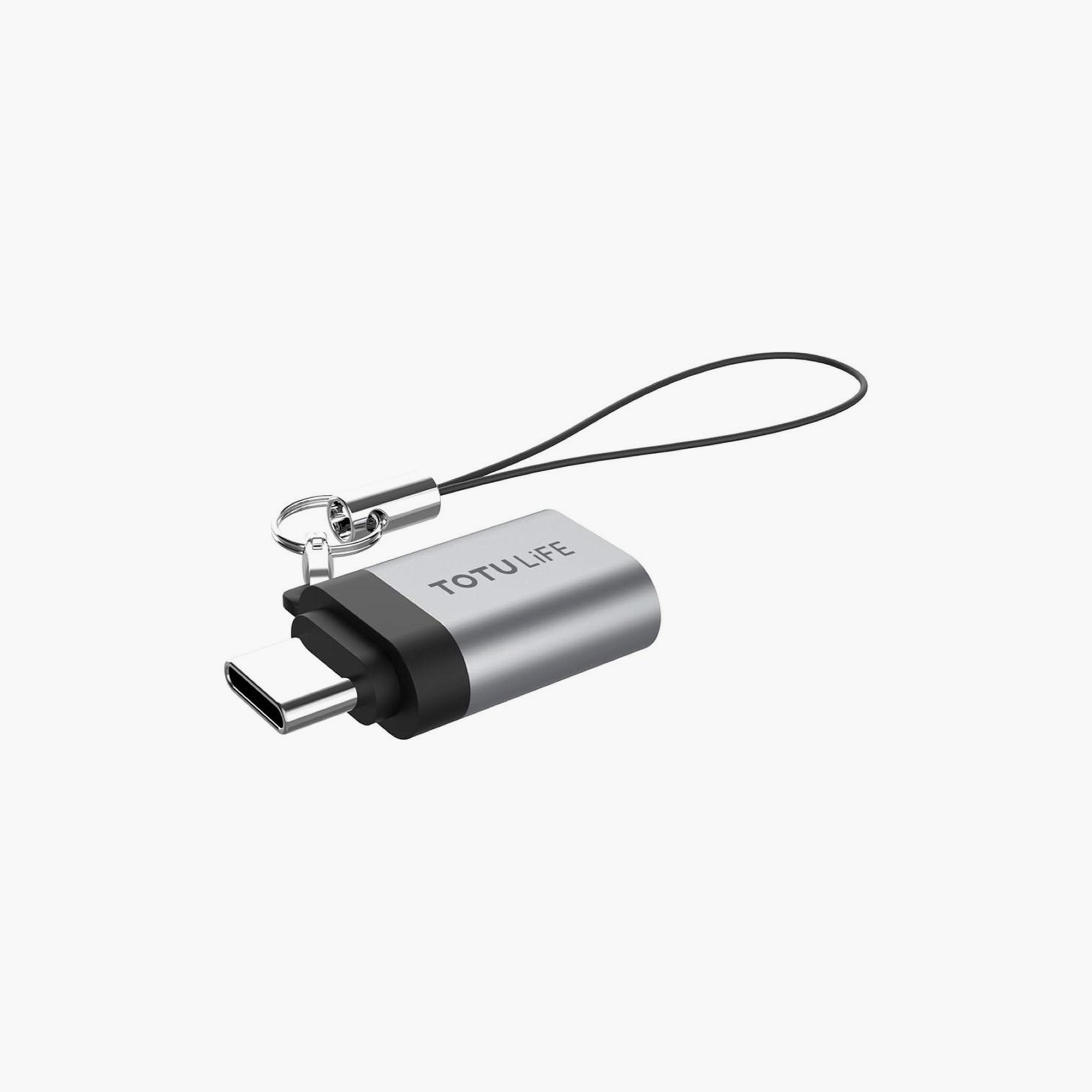 Totudesign 5Gbps USB-A to Type-C OTG Adapter | T-OTGUSBCGR-electronics-accessories-mobileaccesories-image-1