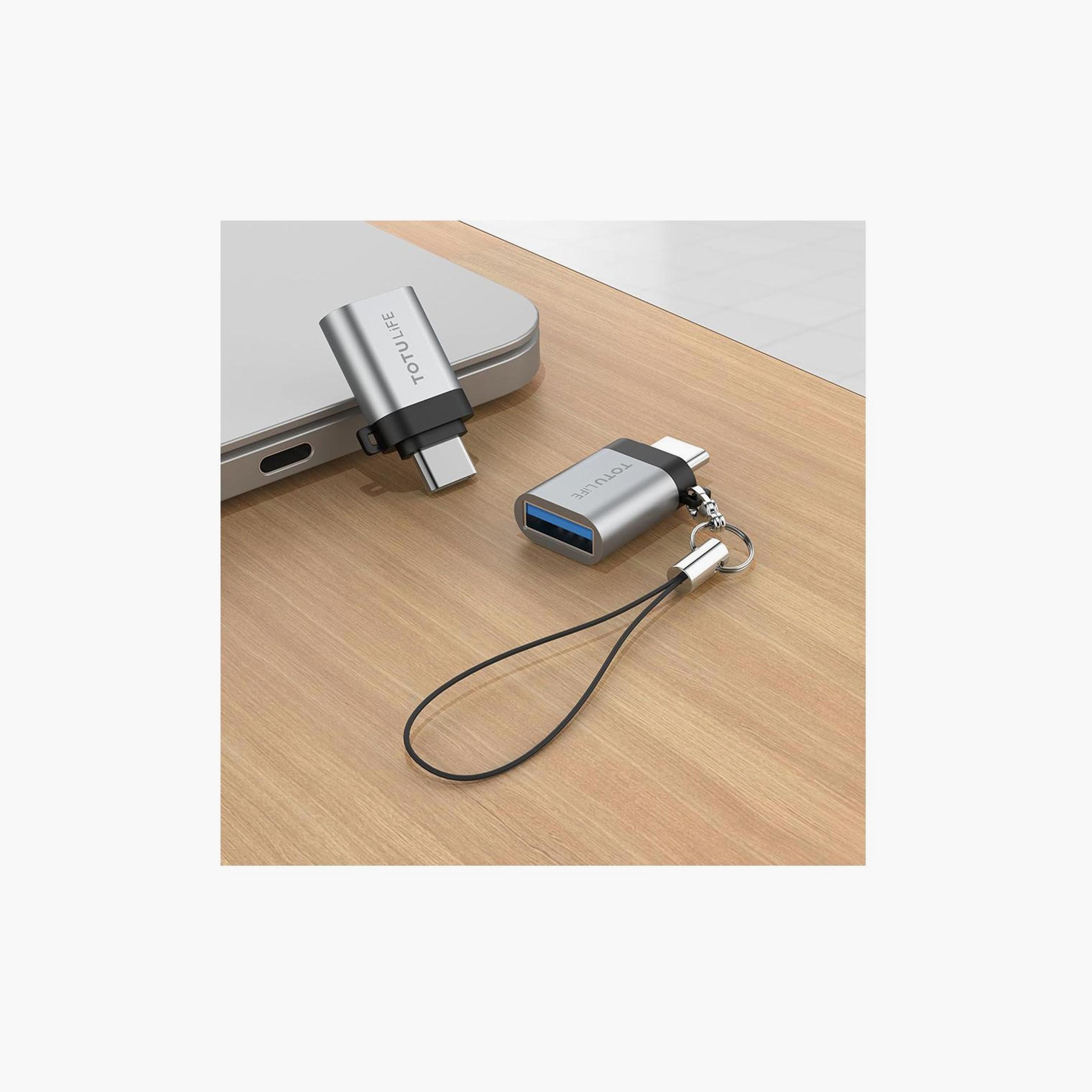 Totudesign 5Gbps USB-A to Type-C OTG Adapter | T-OTGUSBCGR-electronics-accessories-mobileaccesories-image-3