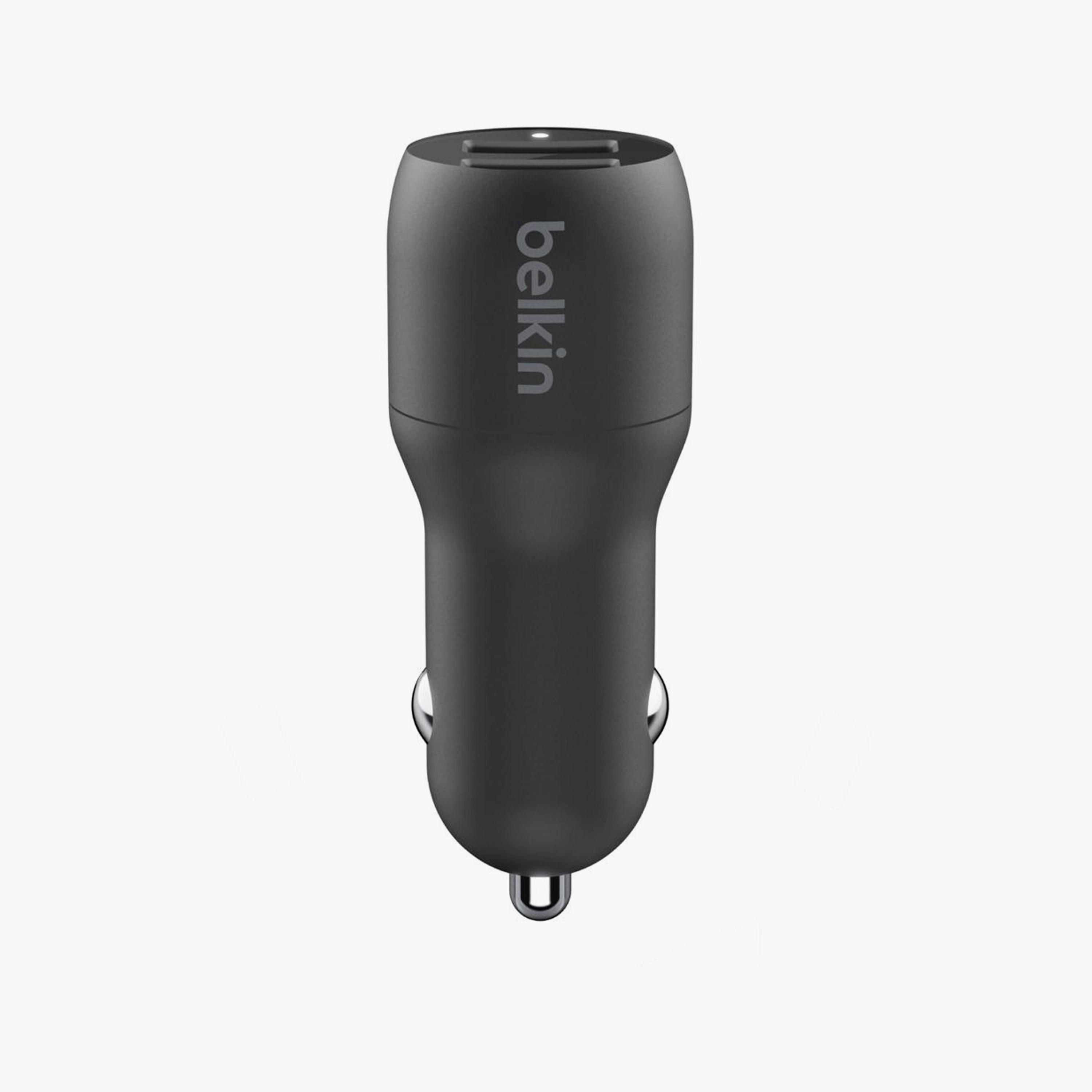 Belkin Boost Charge Dual USB-A Car Charger 24W + 1Meter Lightning Cable Black | BKN-CCD001BT1MBK-electronics-portabledevices-image-3