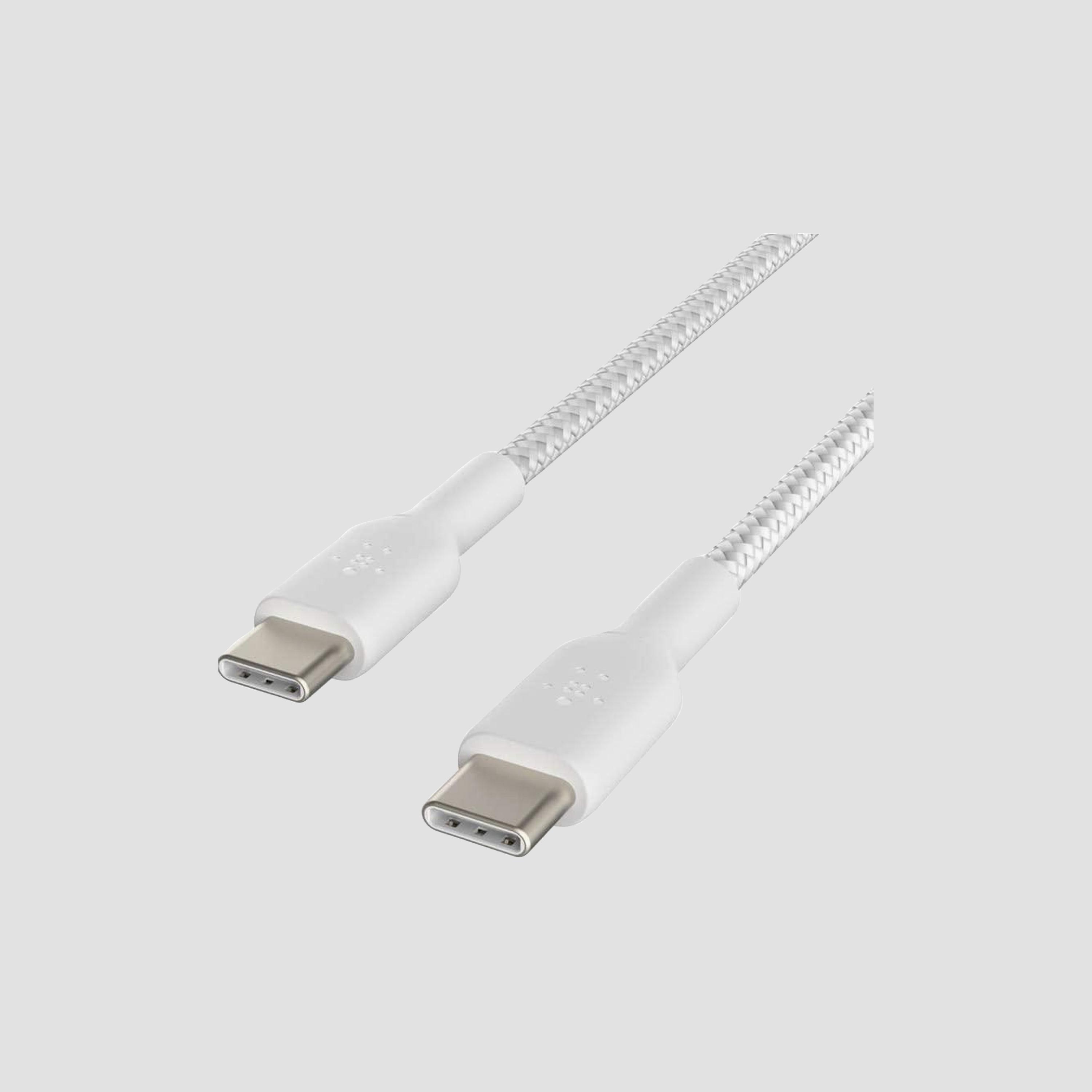 Belkin Boost Charge Braided USB-C to USB-A Lightning Cable White | BL-CBL-USB.C-USB.C-1M-WHT-electronics-accessories-mobileaccesories-image-3