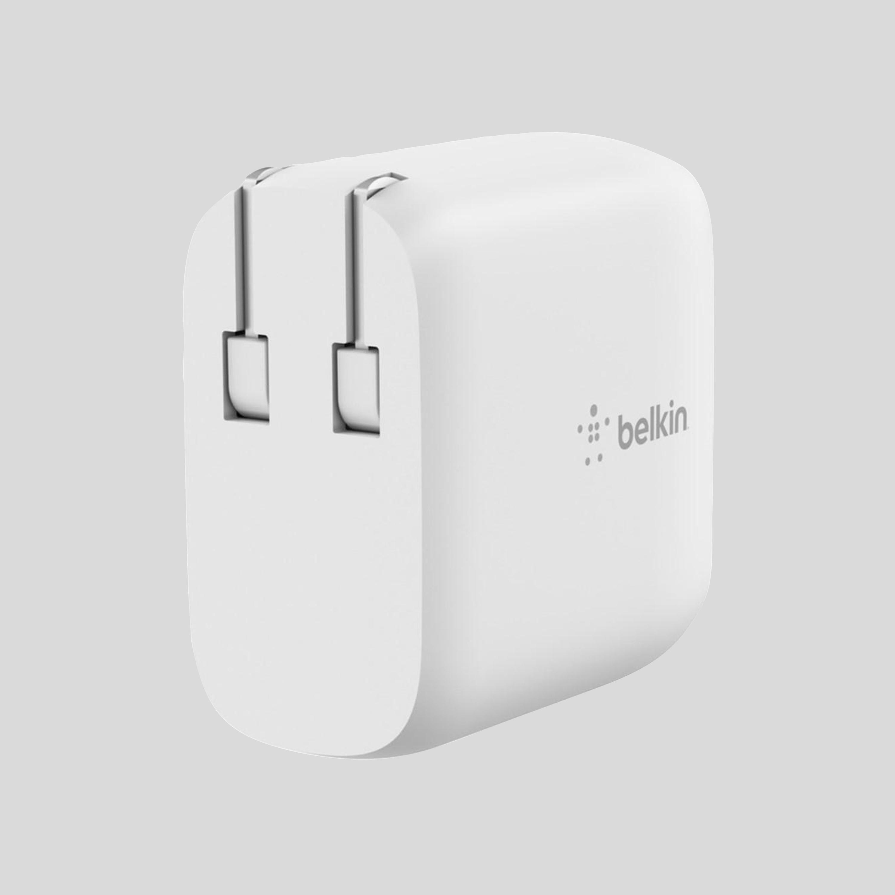 Belkin 20W Dual USB Type-C Wall Charger White | BKN-WCB006MYWH-electronics-portabledevices-image-2