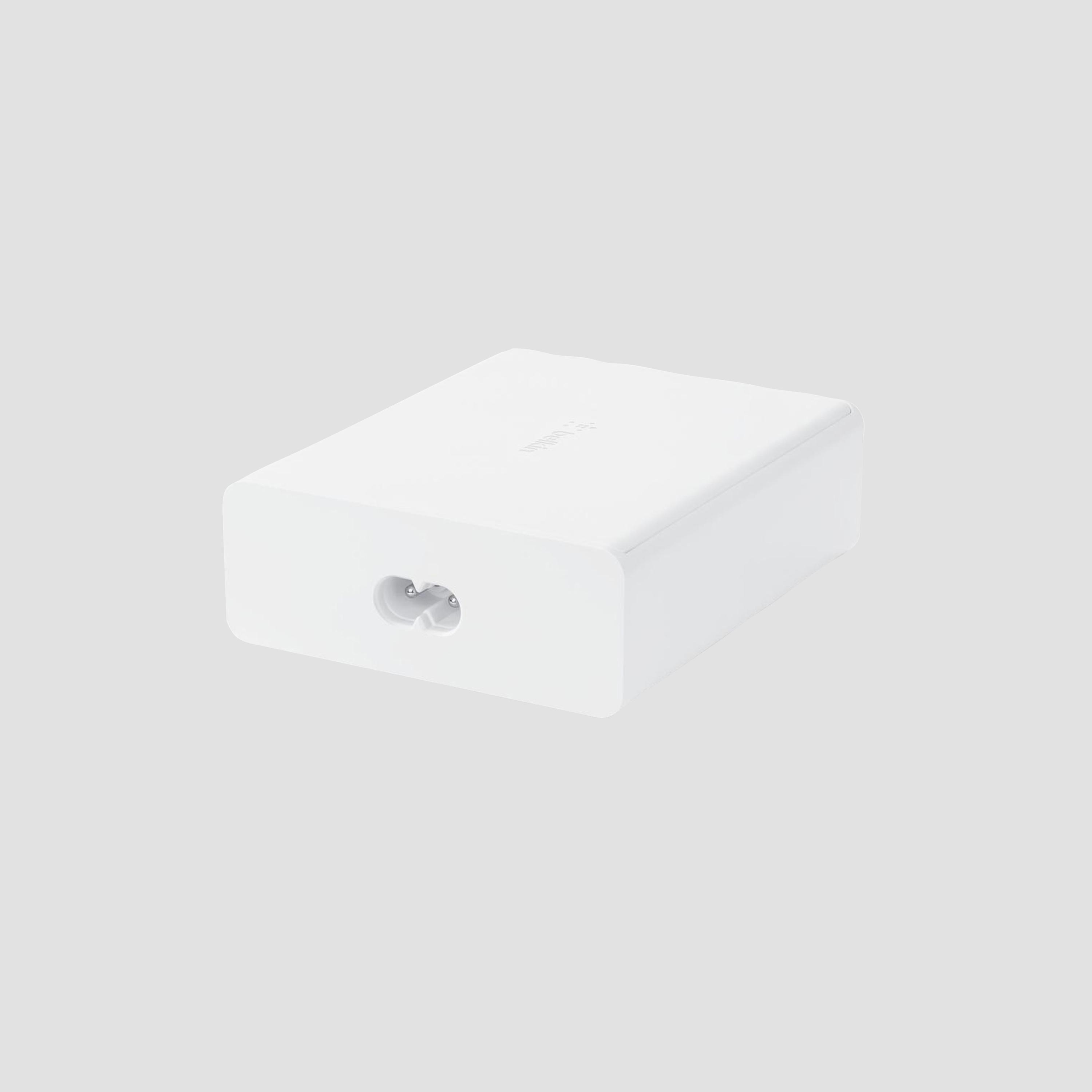 شاحن بيلكين بوست تشارج برو 108 واط 4 منافذ GaN أبيض | BL-AC-4PORT-108W-H010-WHT-electronics-portabledevices-image-2