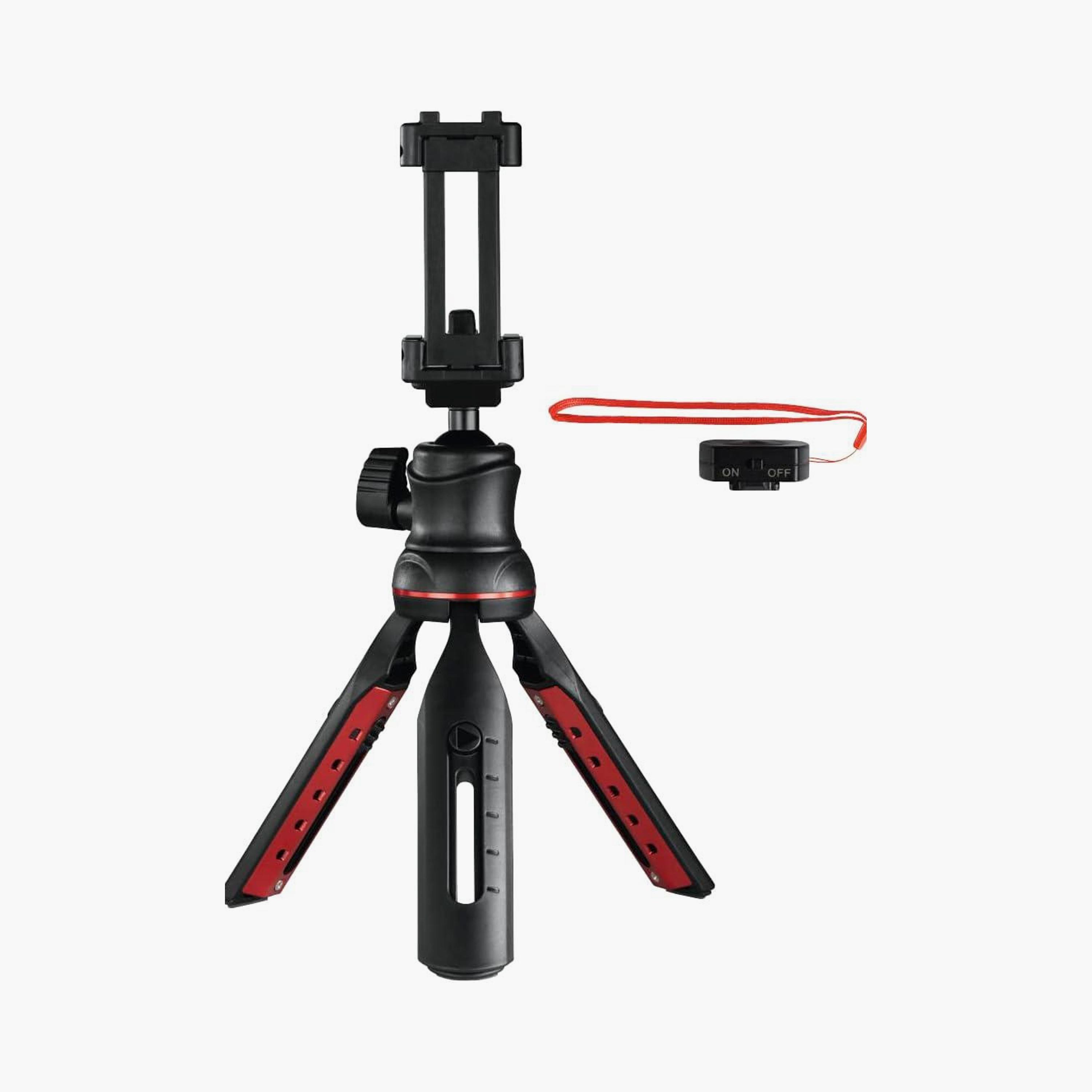 حامل ثلاثي القوائم هاما سوليد II 21B مع جهاز تحكم عن بُعد بتقنية البلوتوث أسود | 4635-electronics-accessories-mobileaccesories-image-1