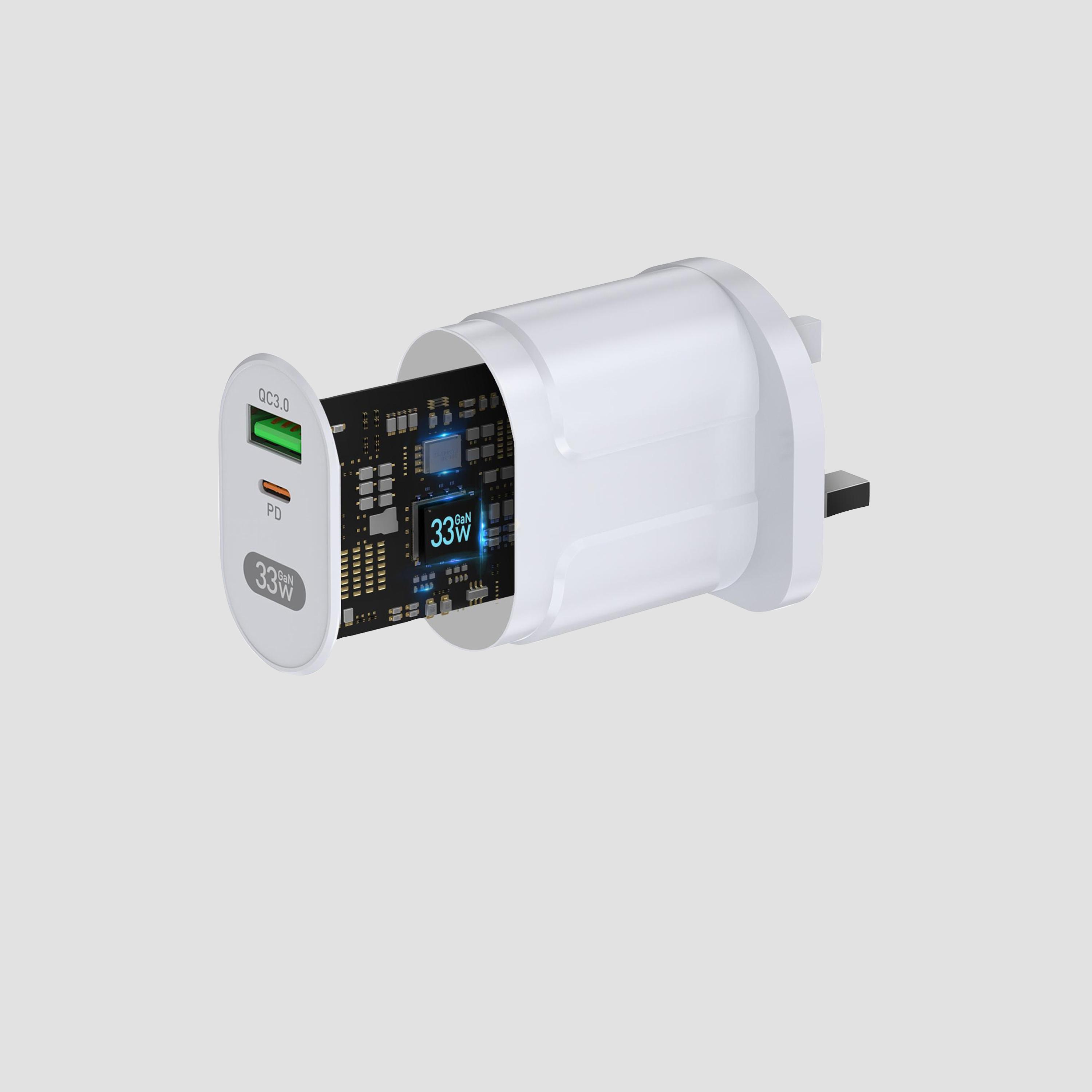 Totudesign Pure Series Wall Charger PD 33W Quick Charge White | T-CHRPRPD33W-electronics-portabledevices-image-3