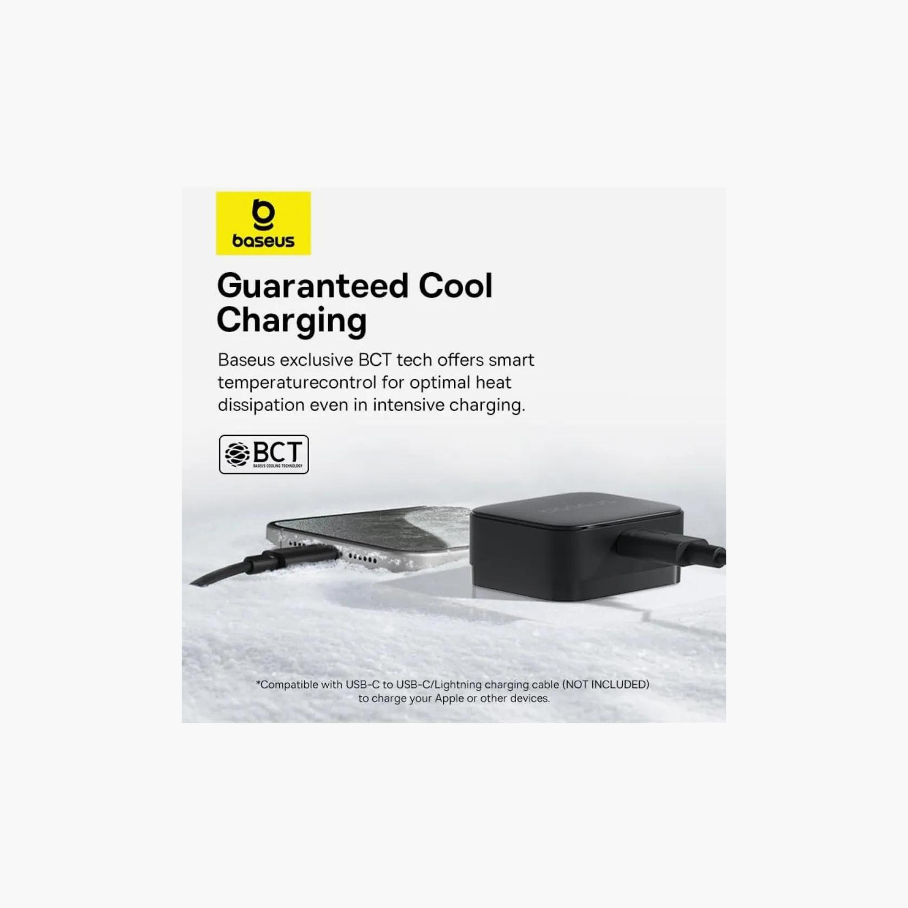 BASEUS Palm PD 20W Type C Fast Wall Charger Cluster Black | P1011160C113-00-electronics-portabledevices-image-5