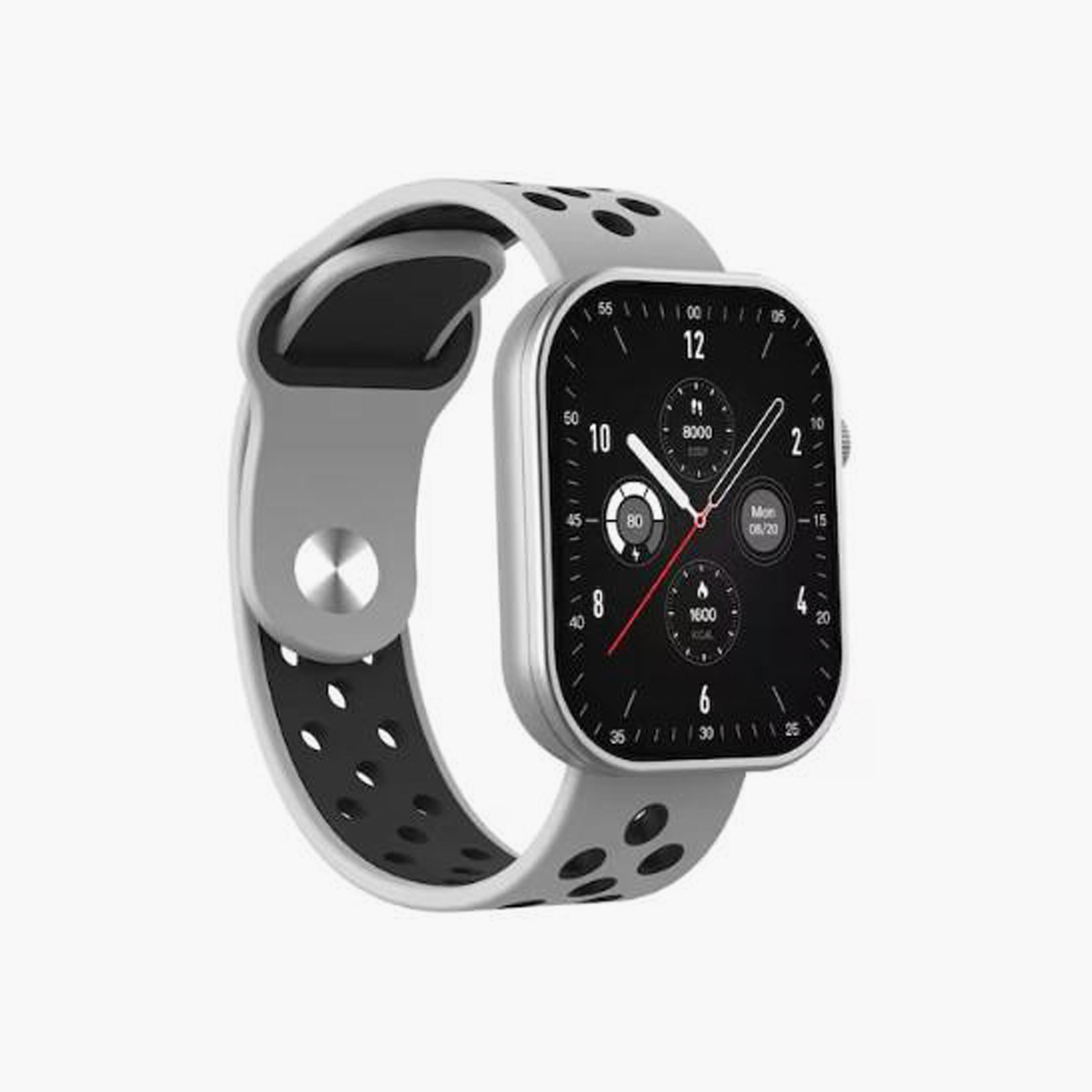 ساعة توتوديزاين ستورم L2 الذكية مع خاصية الاتصال عبر البلوتوث لون فضي | T-SWSTORML2SL-men-watchesandjewellery-watches-image-2