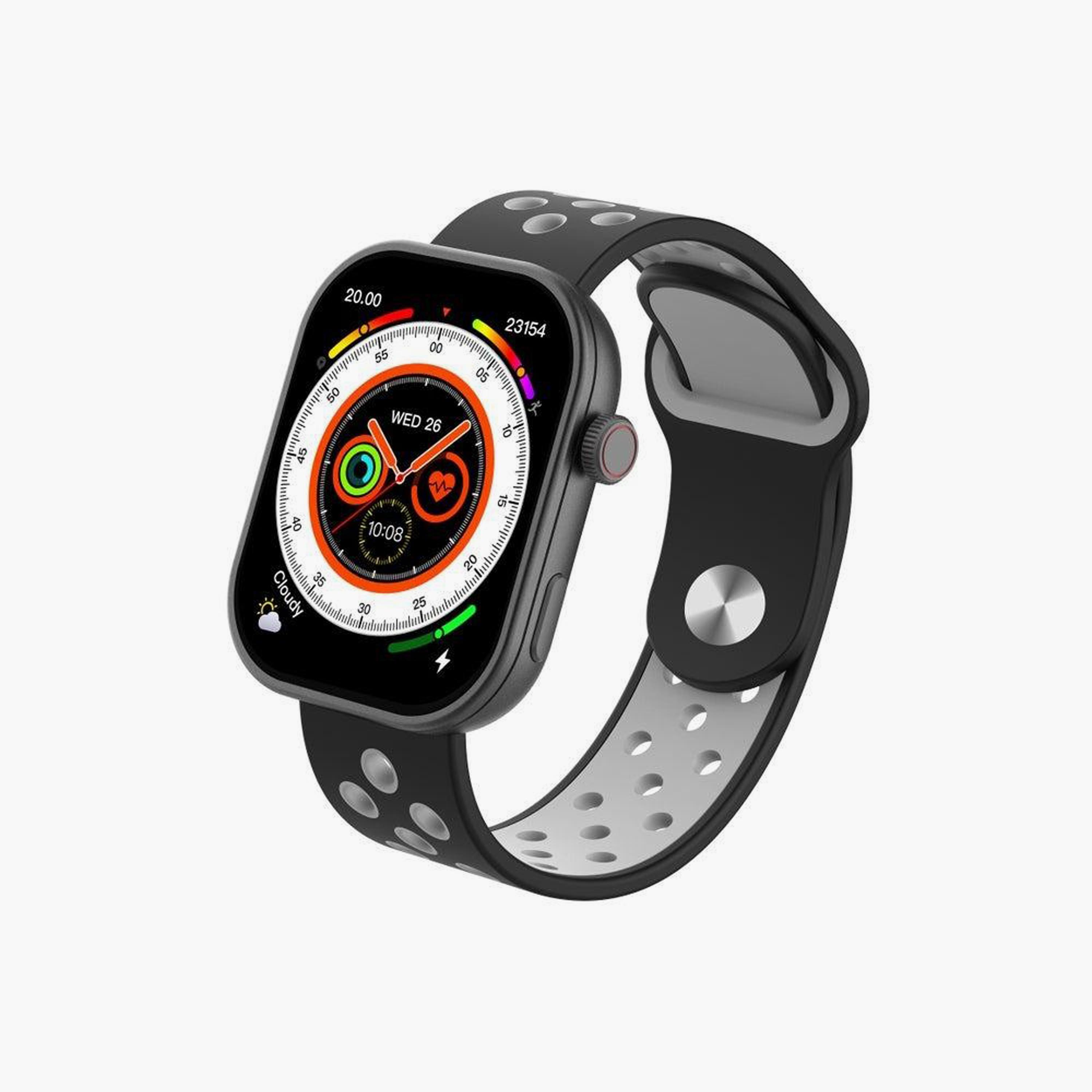 Totudesign Storm L2 Smartwatch with BT Calling Gun Metal | T-SWSTORML2GM-men-watchesandjewellery-watches-image-1