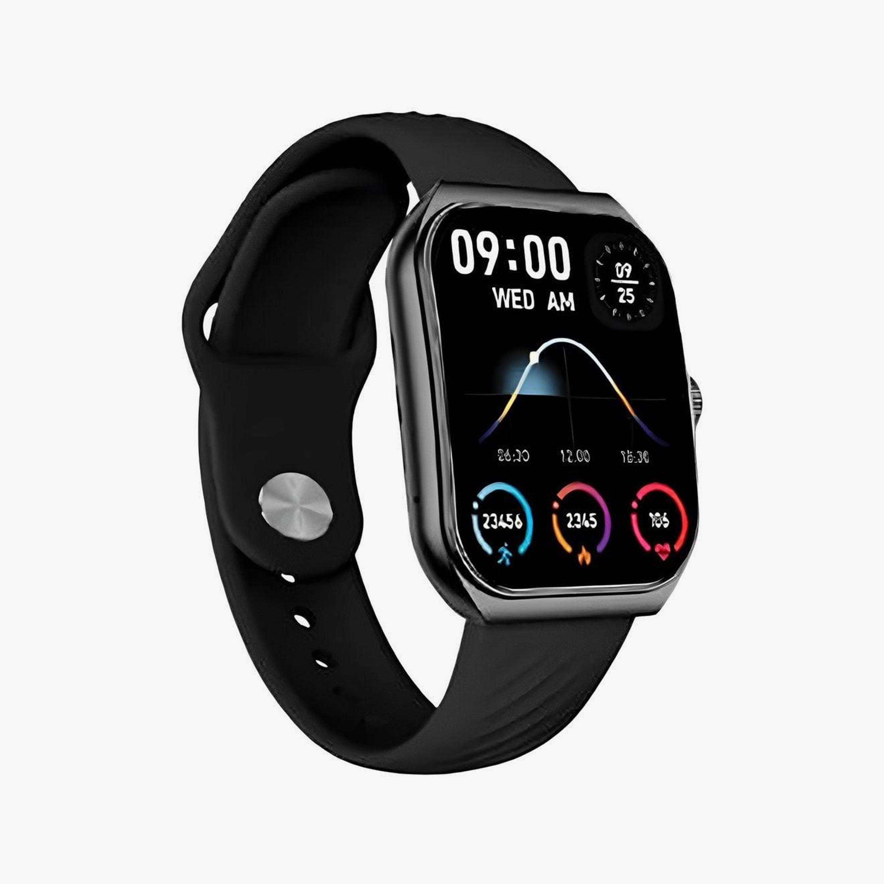 Smartix CrossFit Curv Premium Smartwatch Black | SWCRV01-men-watchesandjewellery-watches-image-1