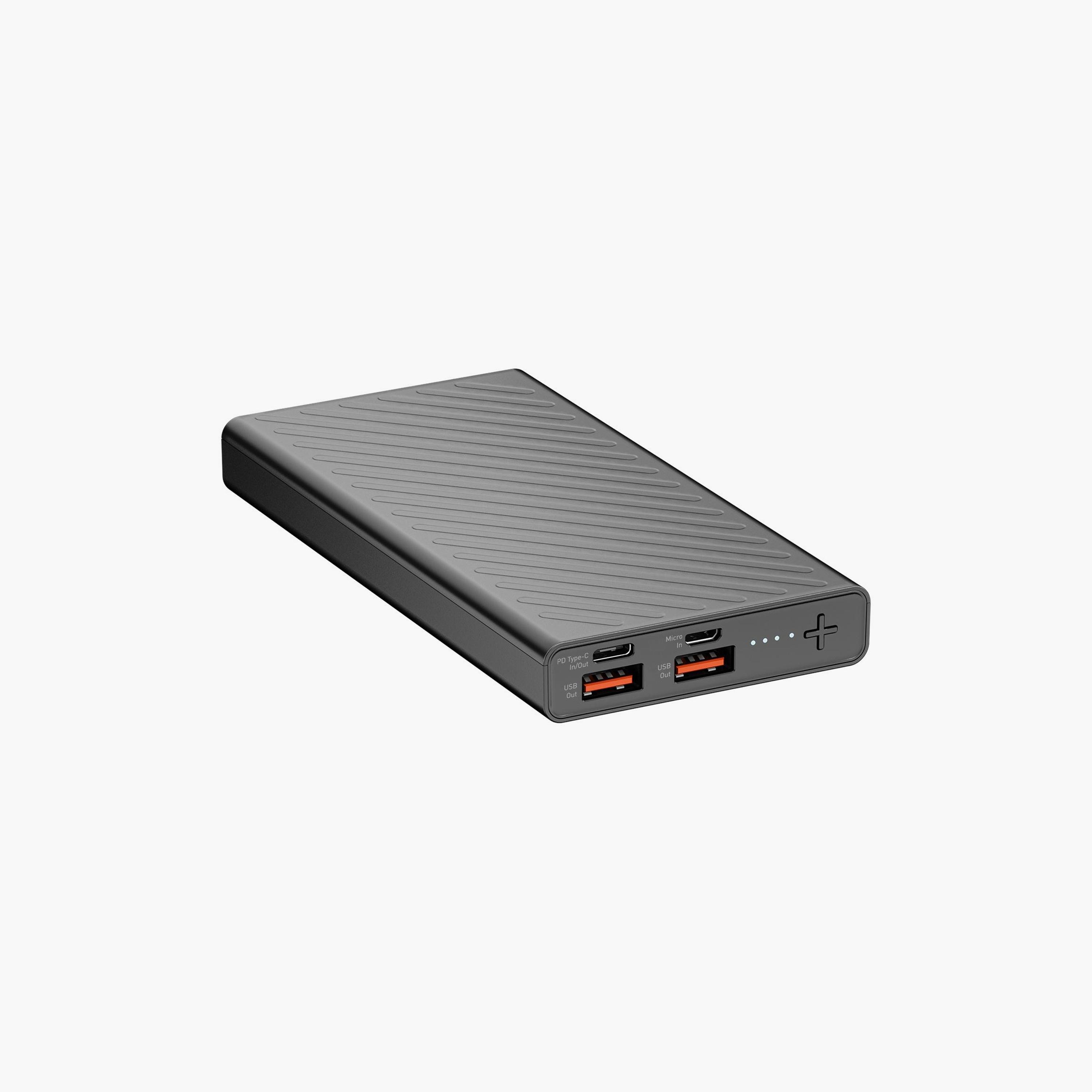 باور بانك توتوديزاين فايم سيريز برو PD بسعة 10000 مللي أمبير/ساعة أسود | T-PBFAMP10BK-electronics-portabledevices-image-3