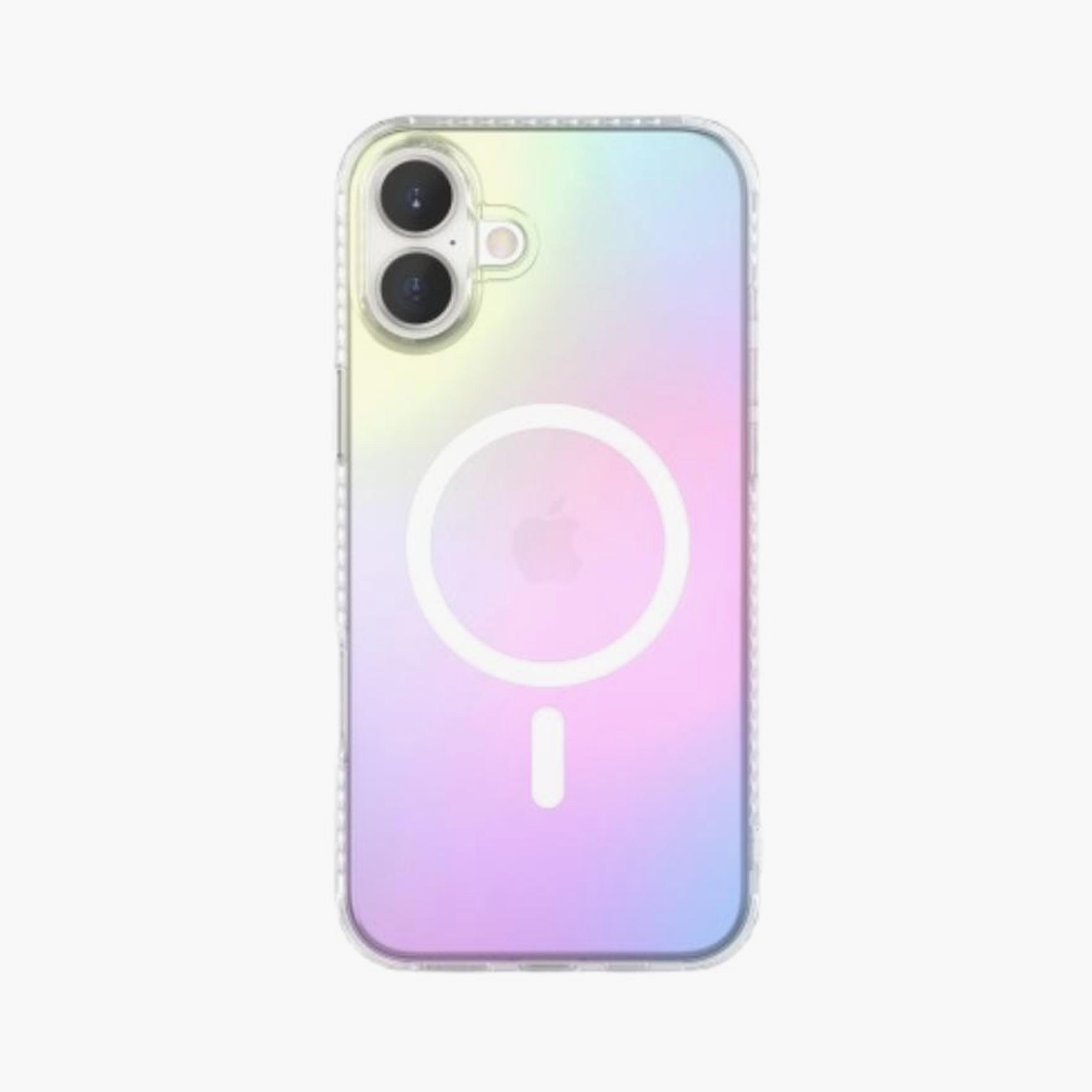 Force iPhone 16 Plus Magsafe Case Hybride Transparent Iridescent | COVMAGHOLIP16PL-electronics-accessories-mobileaccesories-image-1