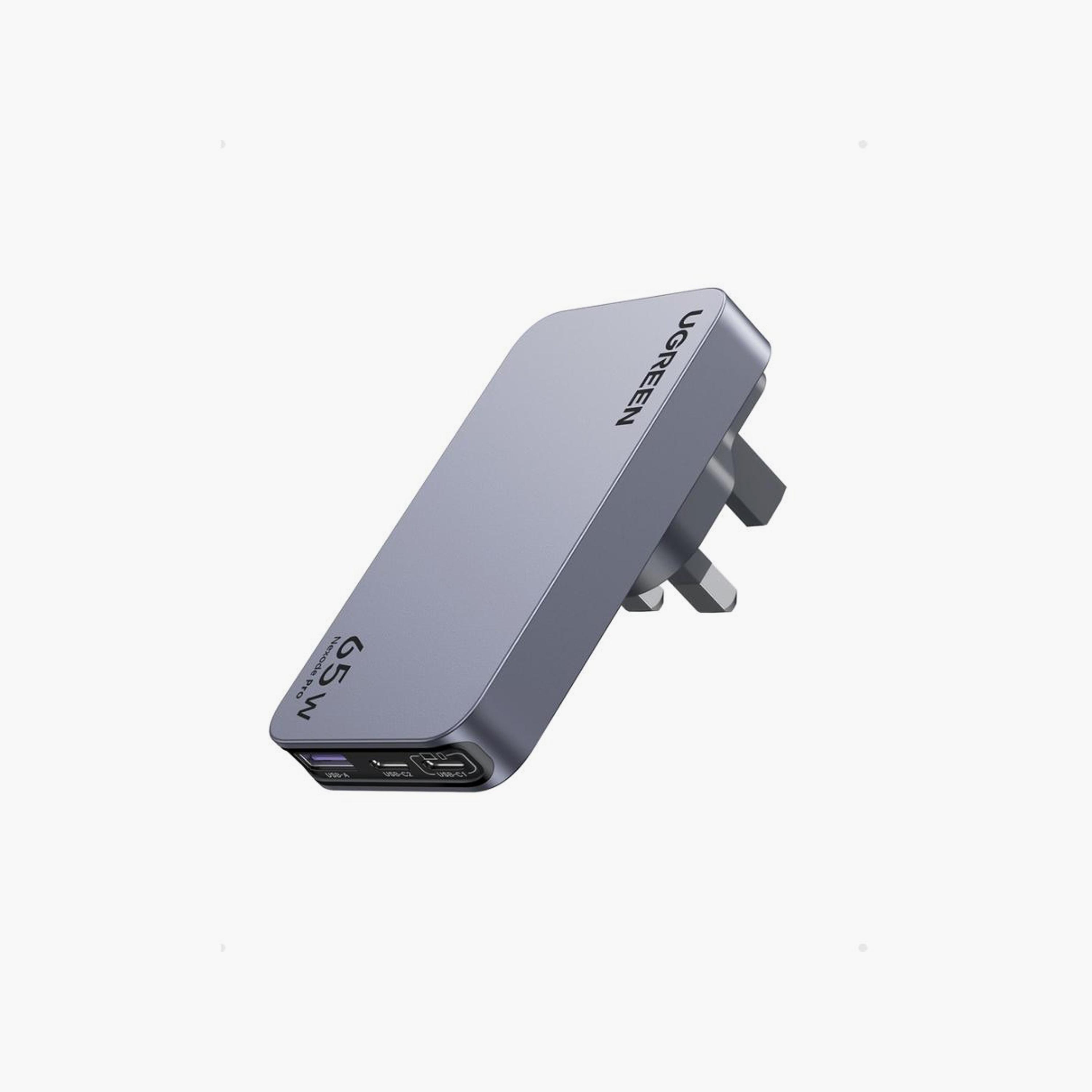 Ugreen 3 Port Travel Charger 65W Grey | X753-25356-electronics-portabledevices-image-1