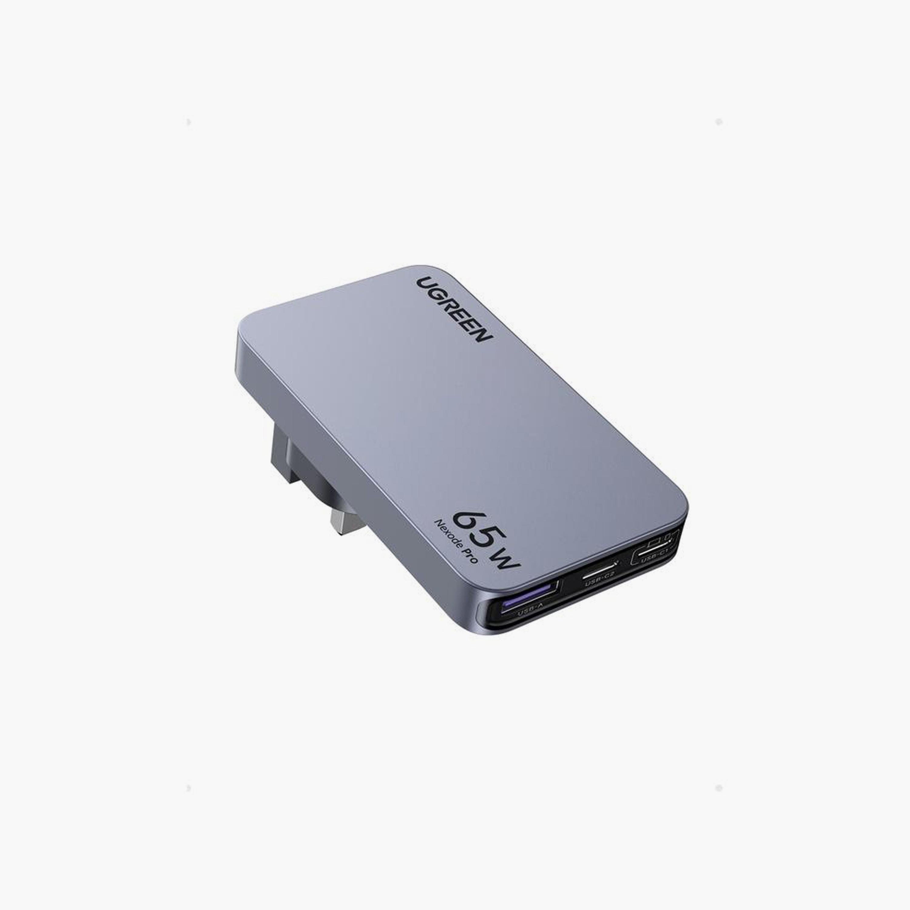 Ugreen 3 Port Travel Charger 65W Grey | X753-25356-electronics-portabledevices-image-3