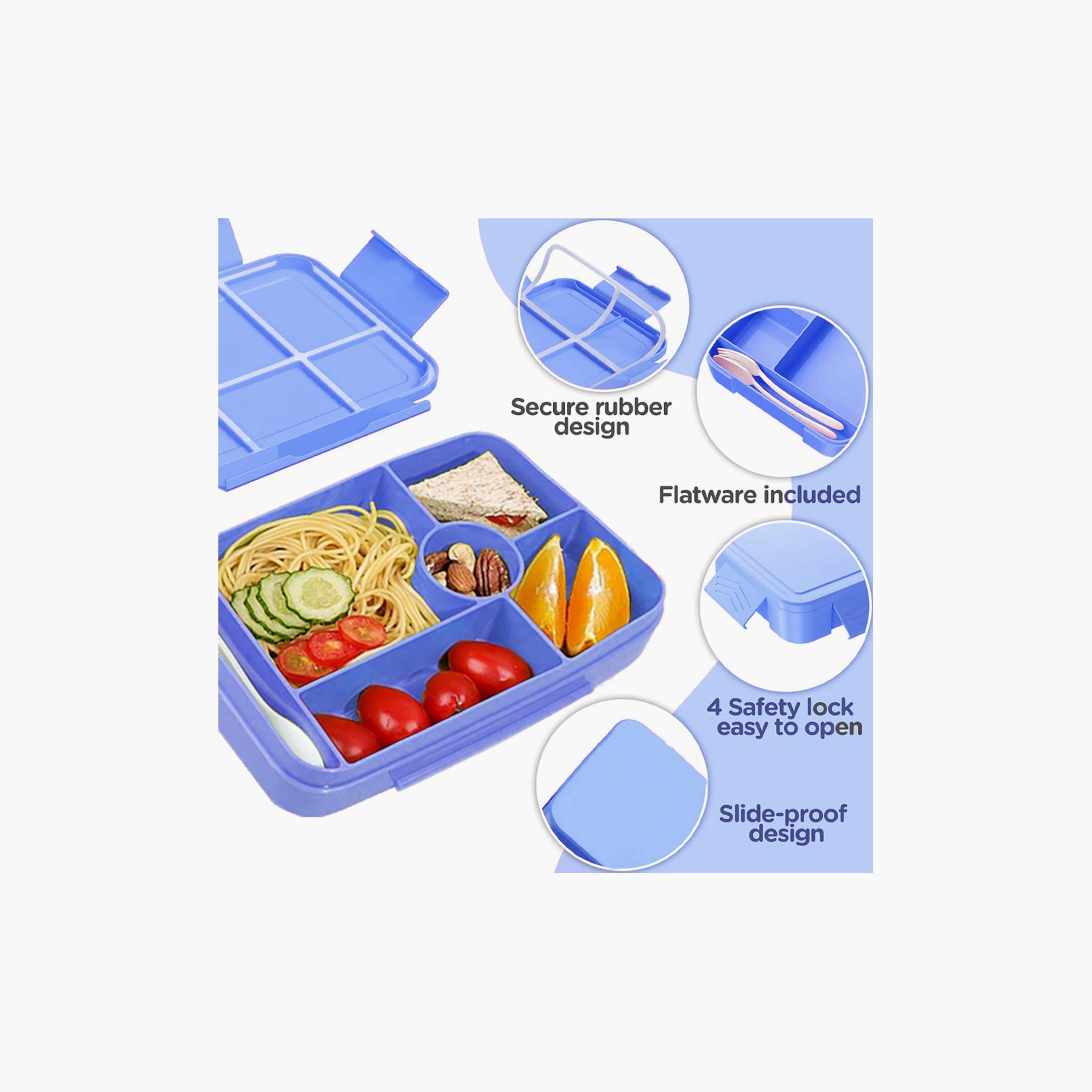 Star Babies Brave Lion Print Lunch Box & Water Bottle Set - 998ml-school-lunchessentials-lunchboxes-image-7