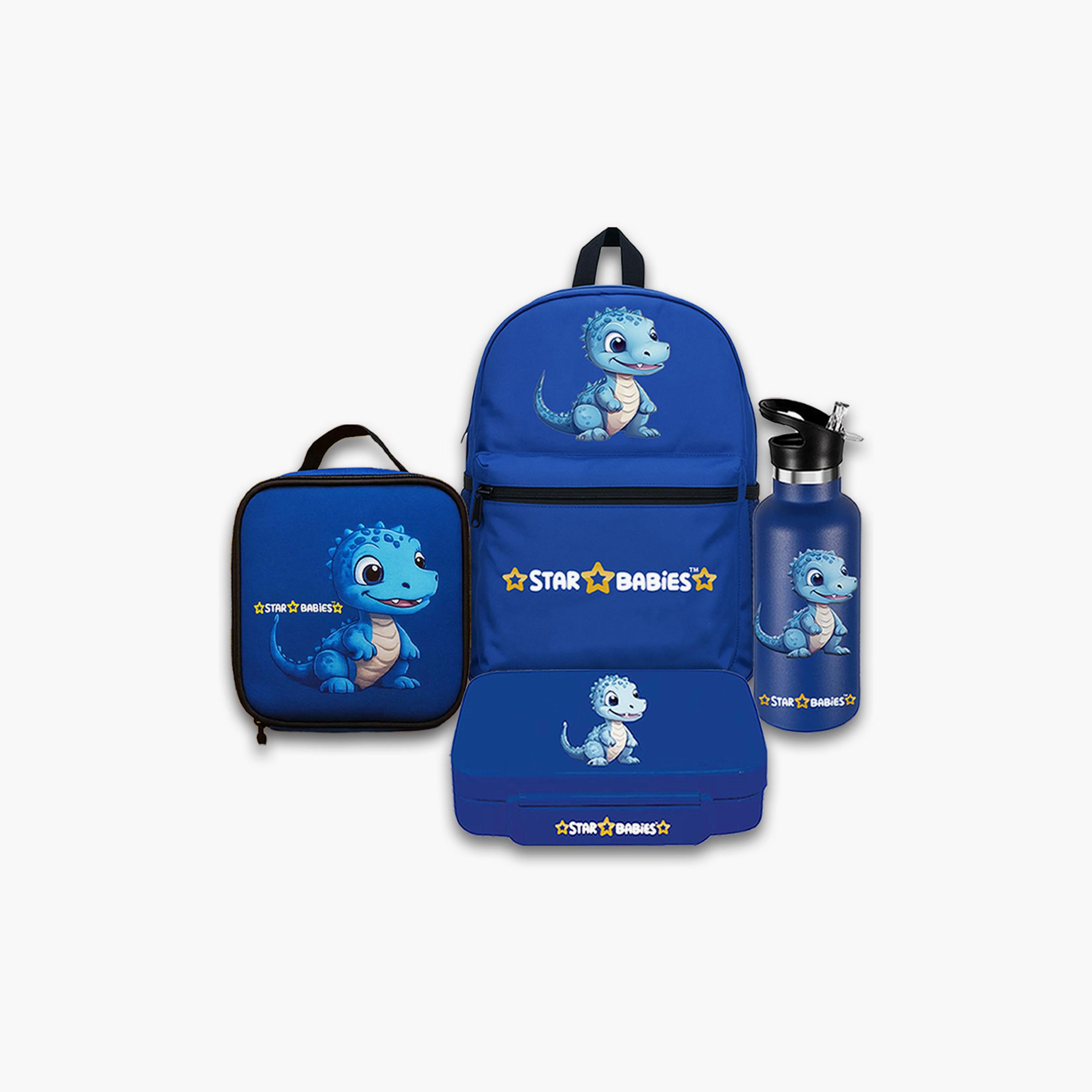 Star Babies 4-Piece Backpack Set - Dino - 16inch-school-bagsandbackpacks-sets-image-1
