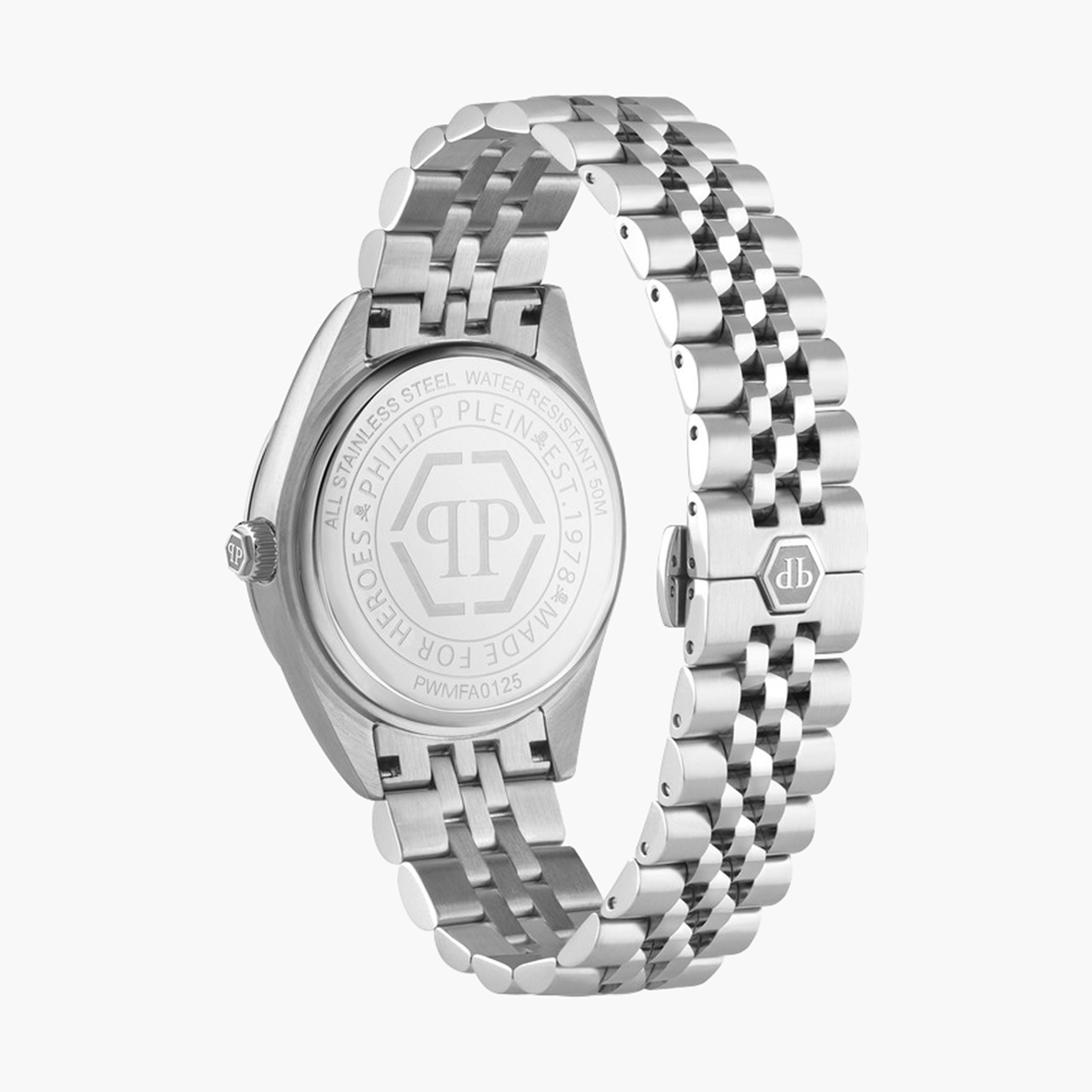 فيليب بلين - ساعة تناظرية للرجال 40 مم، فضي، ستانلس ستيل | PWMFA0125-men-watchesandjewellery-watches-image-2