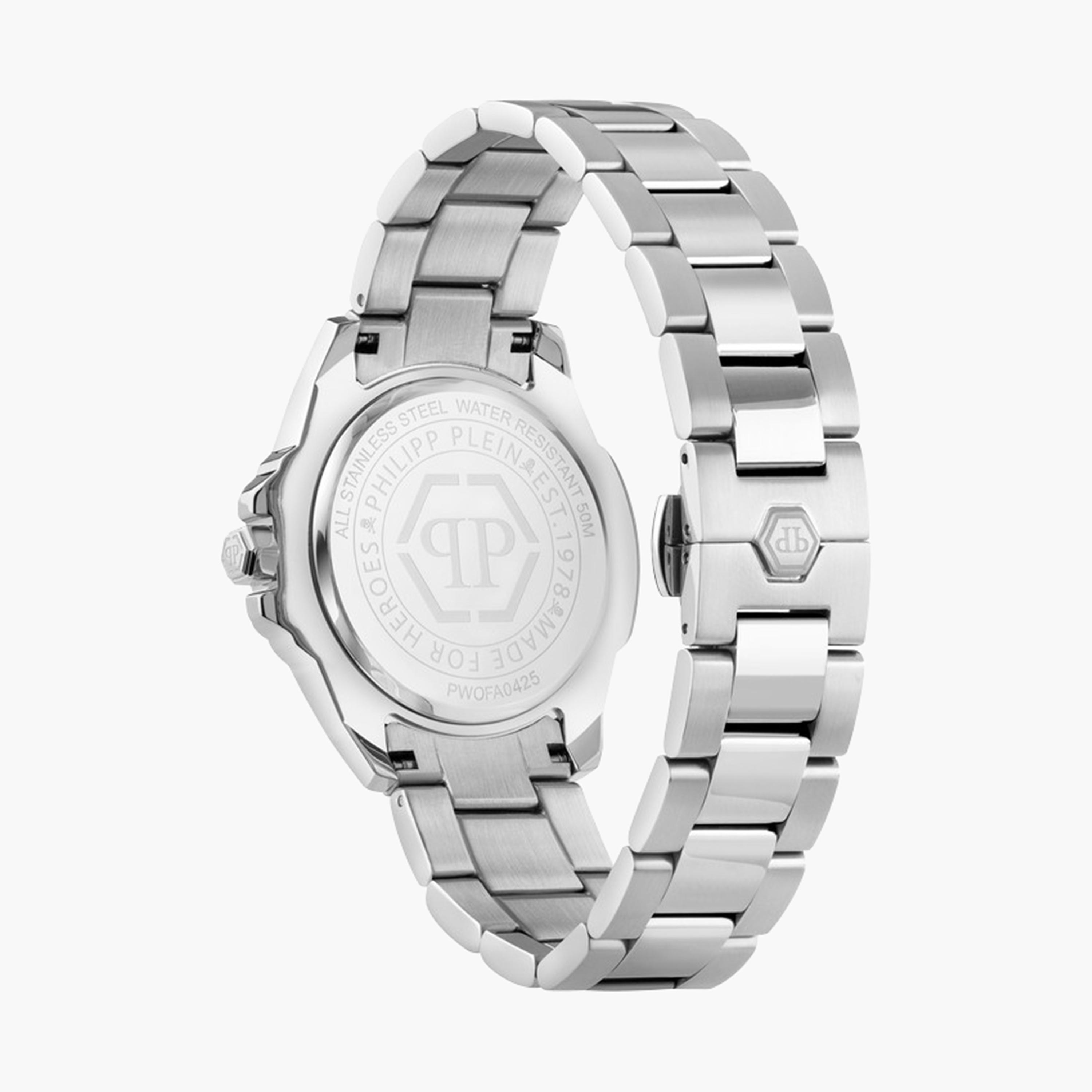 فيليب بلين - ساعة للنساء تناظرية ستانلس ستيل 38 مم لون فضي | PWOFA0425-women-watchesandjewellery-watches-image-2