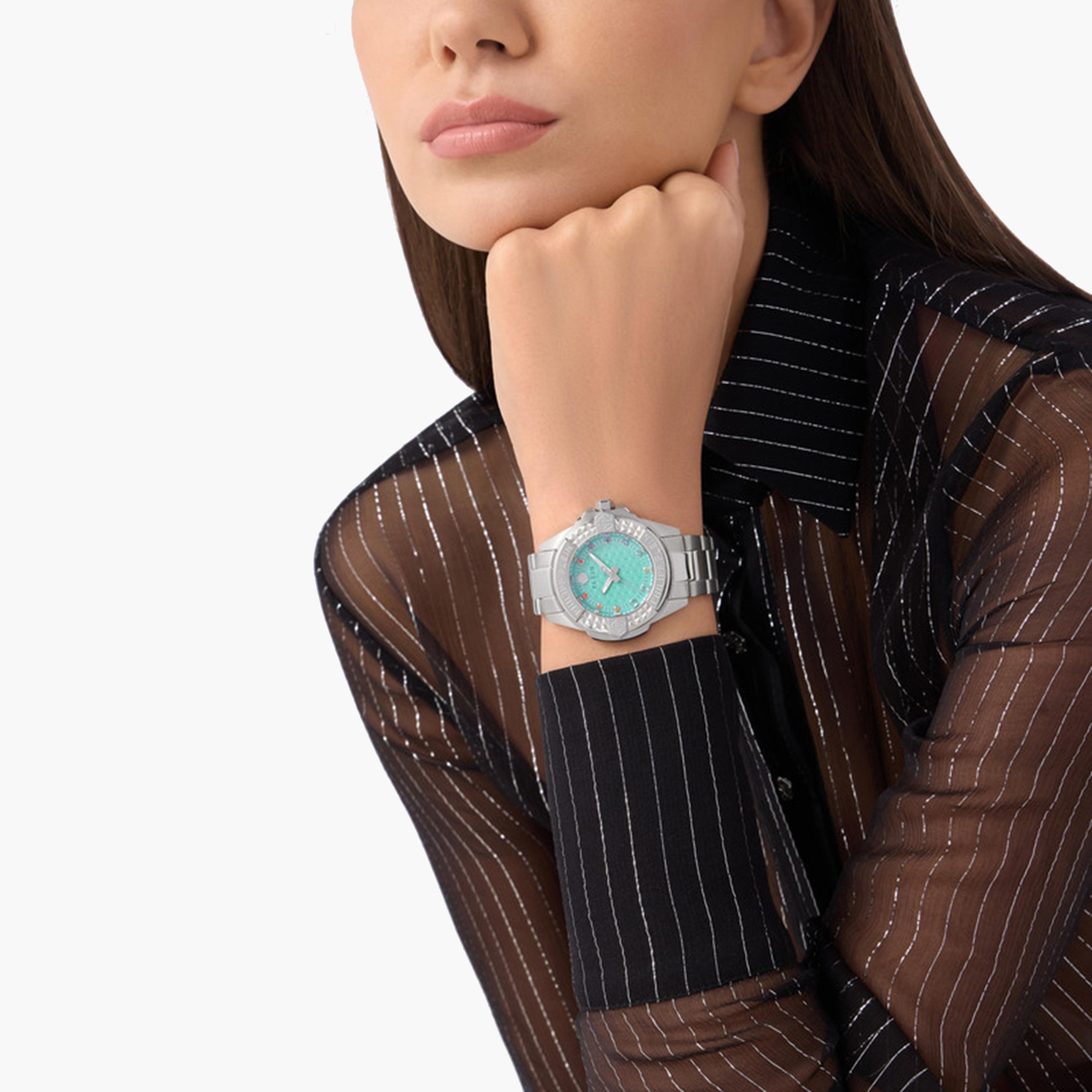 فيليب بلين - ساعة للنساء تناظرية ستانلس ستيل 38 مم لون فضي | PWOFA0425-women-watchesandjewellery-watches-image-4