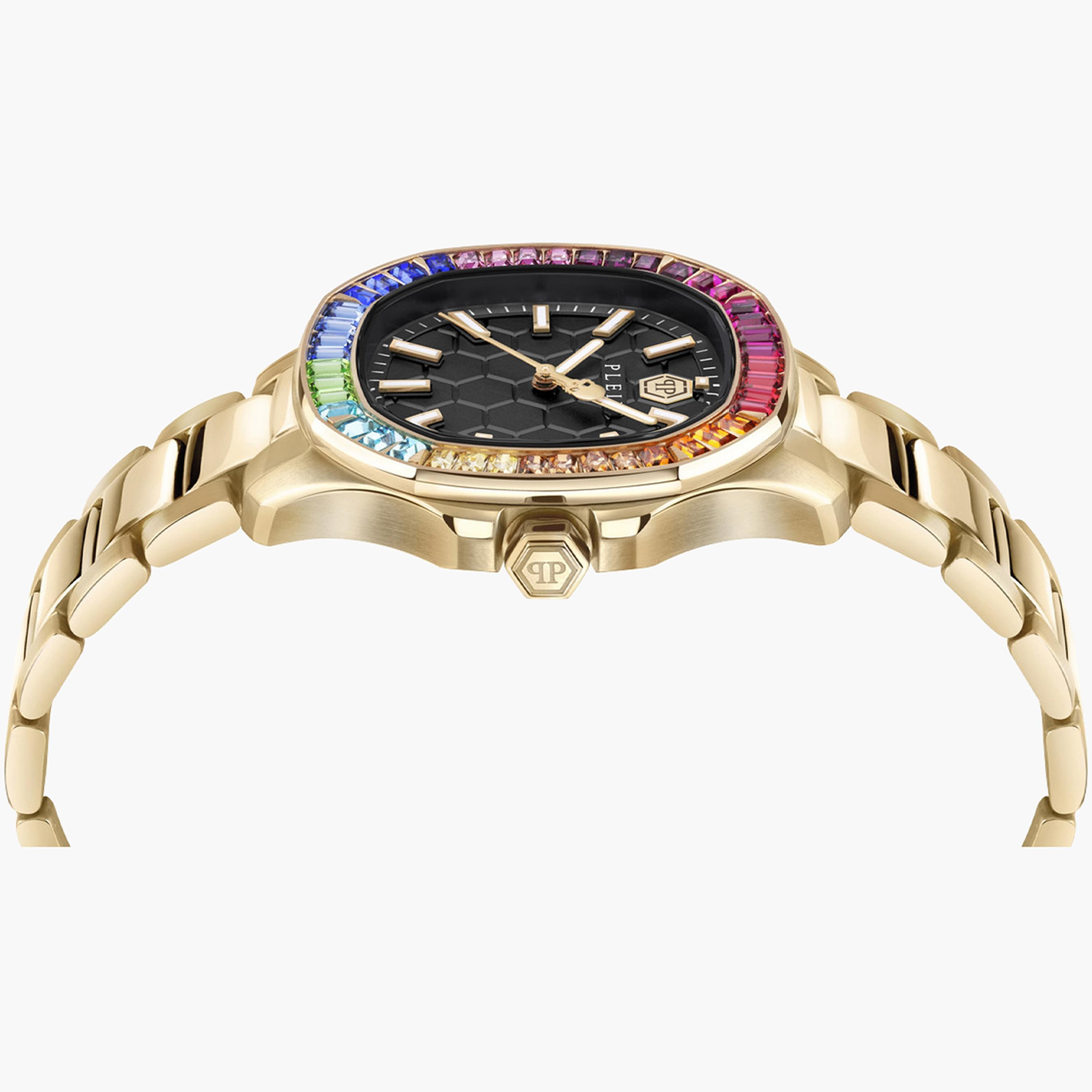 فيليب بلين - ساعة للنساء تناظرية ستانلس ستيل 37 مم لون ذهبي | PWTAA1224-women-watchesandjewellery-watches-image-3