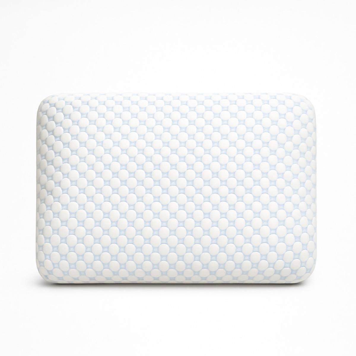 Snuggly Frosty Shredded Gel Memory Foam Pillow - 50x85 cm