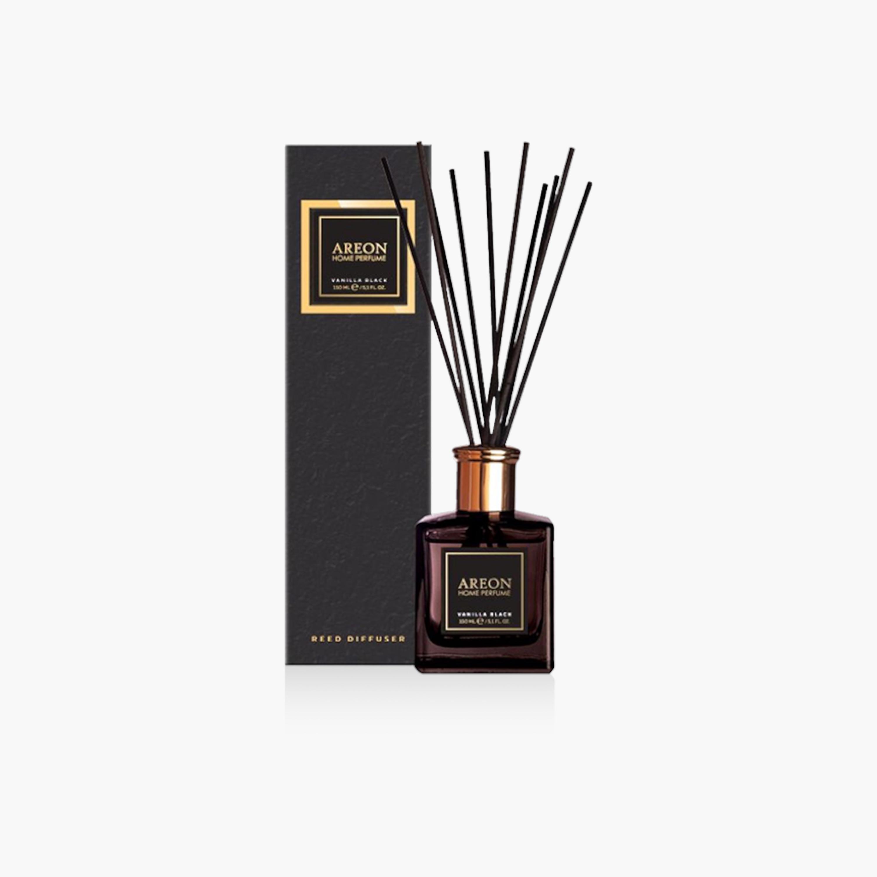 Areon Premium Vanilla Black Home Perfume Diffuser - 150 ml-household-homefragrance-reeddiffusers-image-2