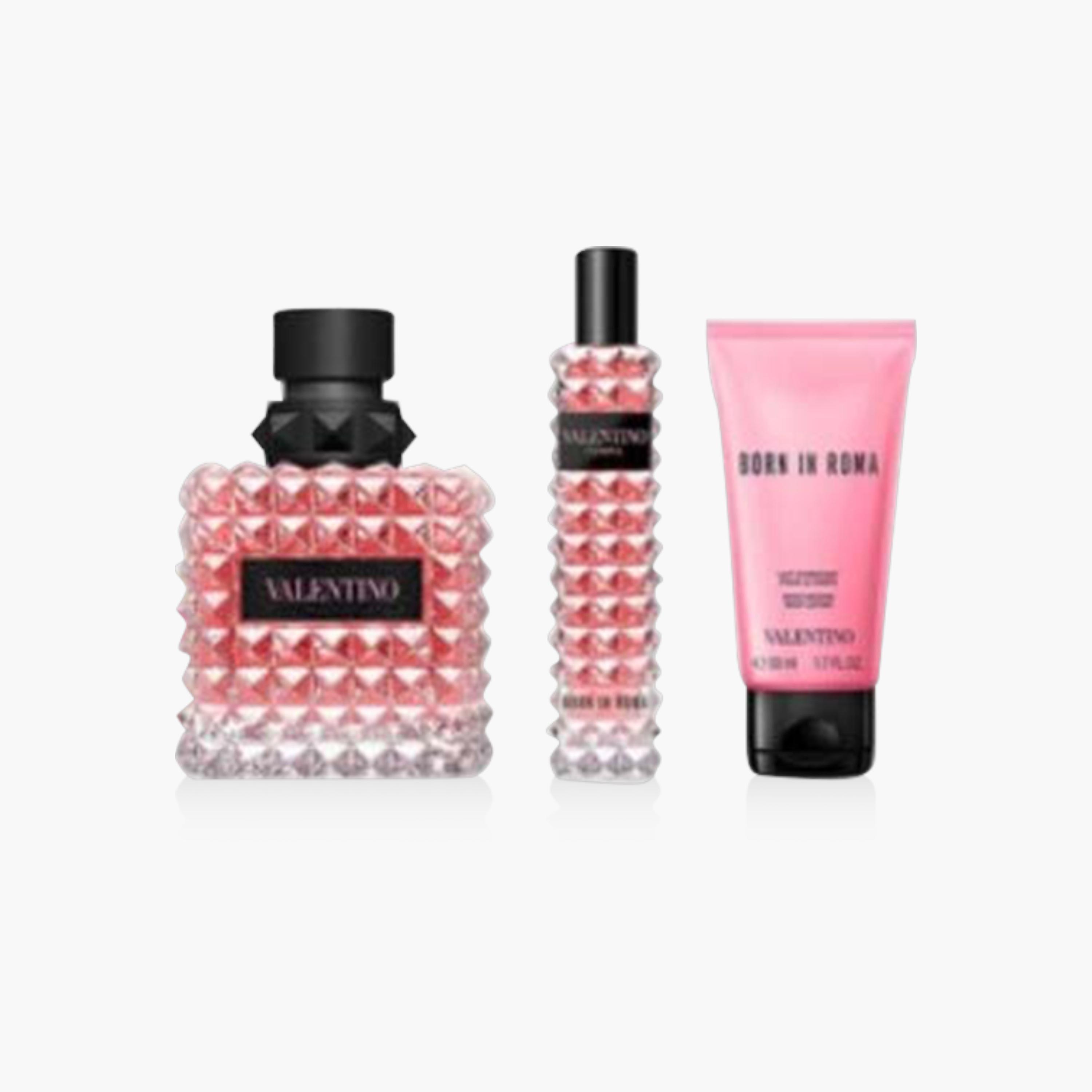 Valentino Donna Born In Roma 3-Piece Fragrance Gift Set for Women-beautyandpersonalcare-fragrance-women-image-1